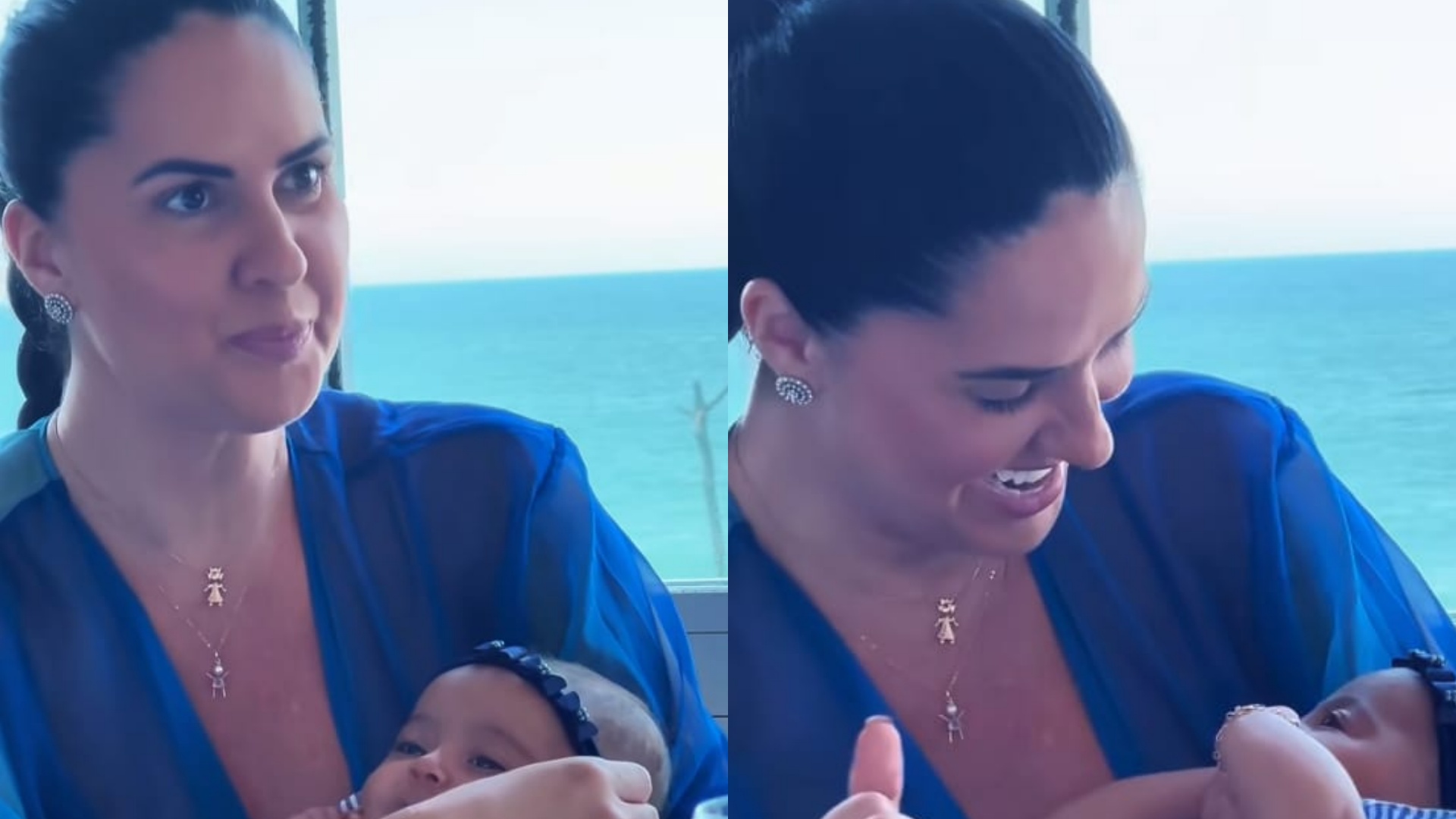 Graciele Lacerda encanta ao mostrar a filha com look estiloso