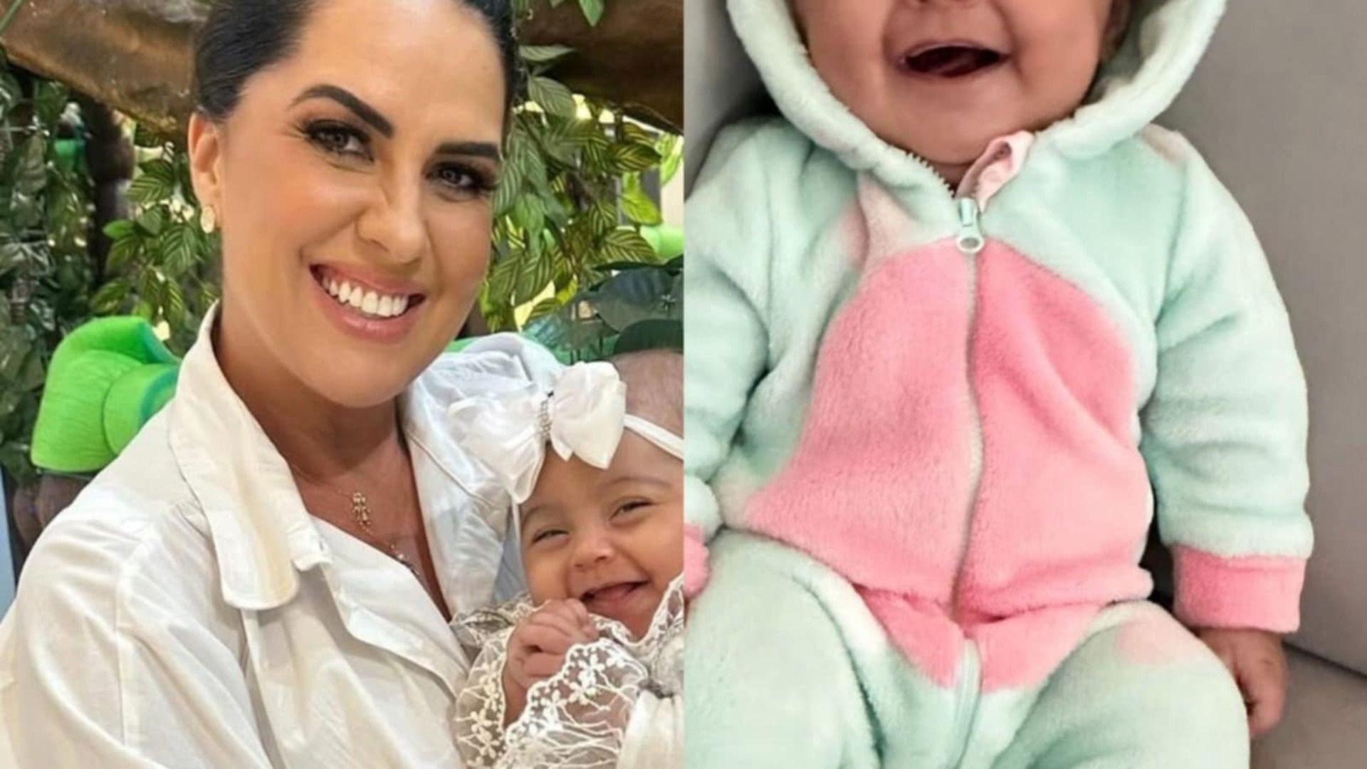 Graciele Lacerda encanta ao mostrar simpatia de sua filha com Zezé