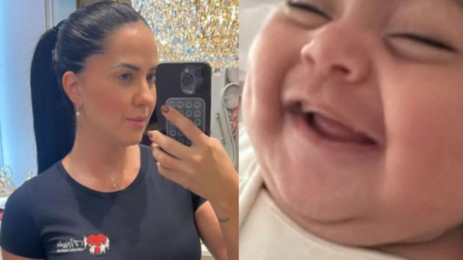 Filha de Graciele Lacerda esbanja fofura ao surgir sorridente após acordar