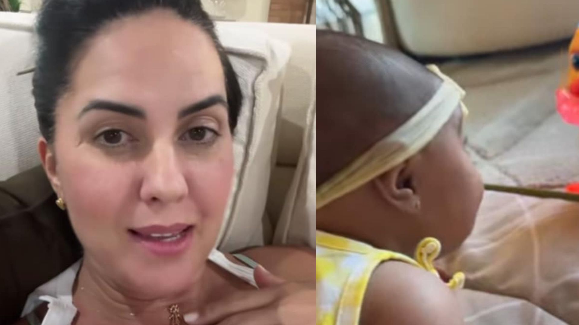 Graciele Lacerda encanta ao mostrar momento fofo da filha: ‘Quem aguenta?’