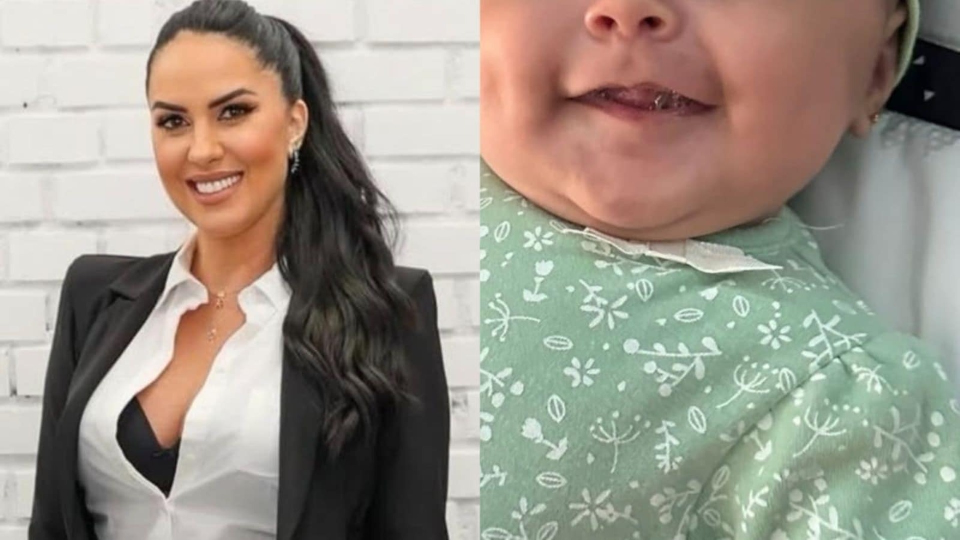 Graciele Lacerda mostra a filha dando ‘piscadinha’ e encanta