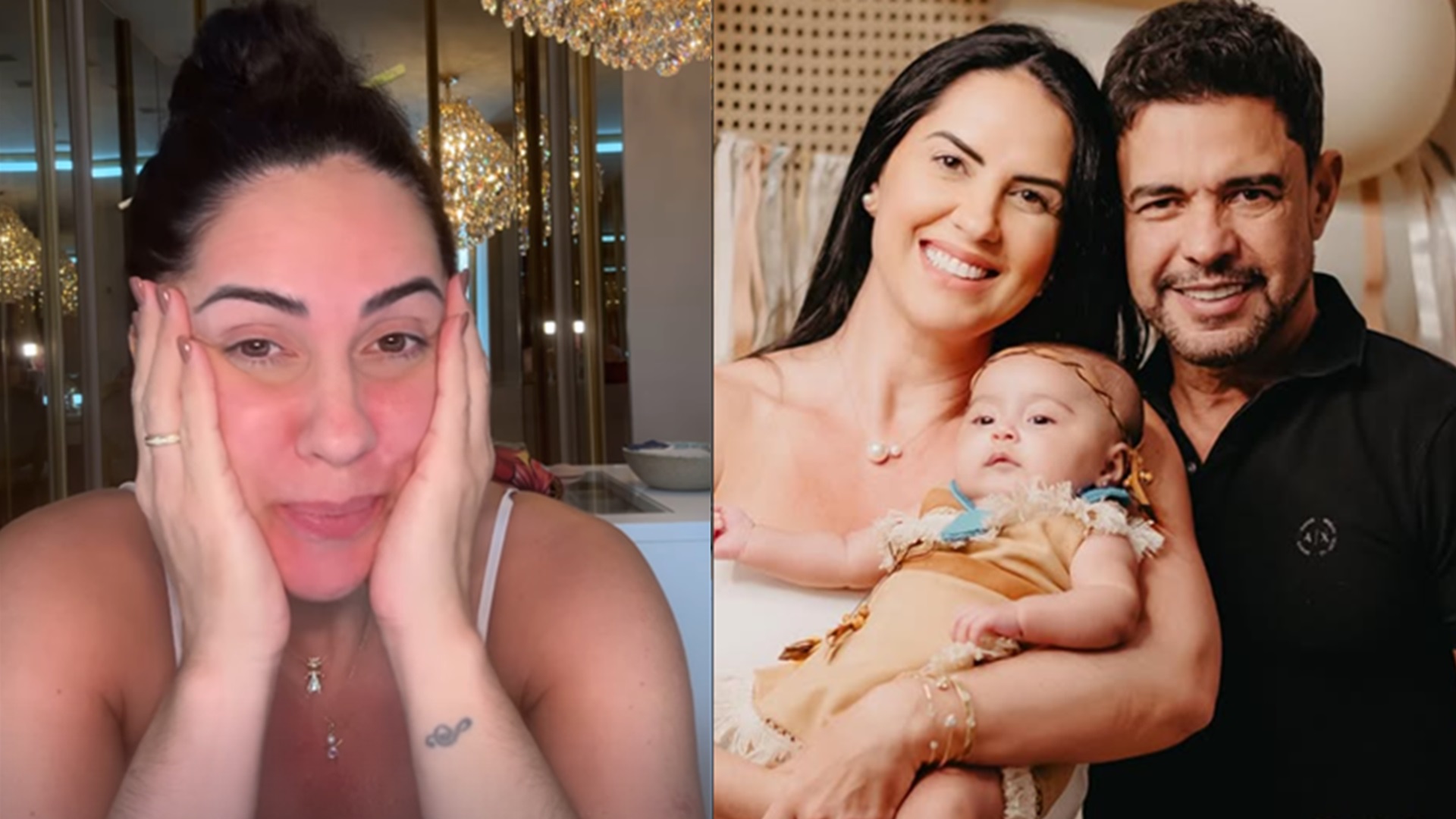 Graciele Lacerda comenta sobre o crescimento da filha com Zezé Di Camargo: ‘Passa rápido’