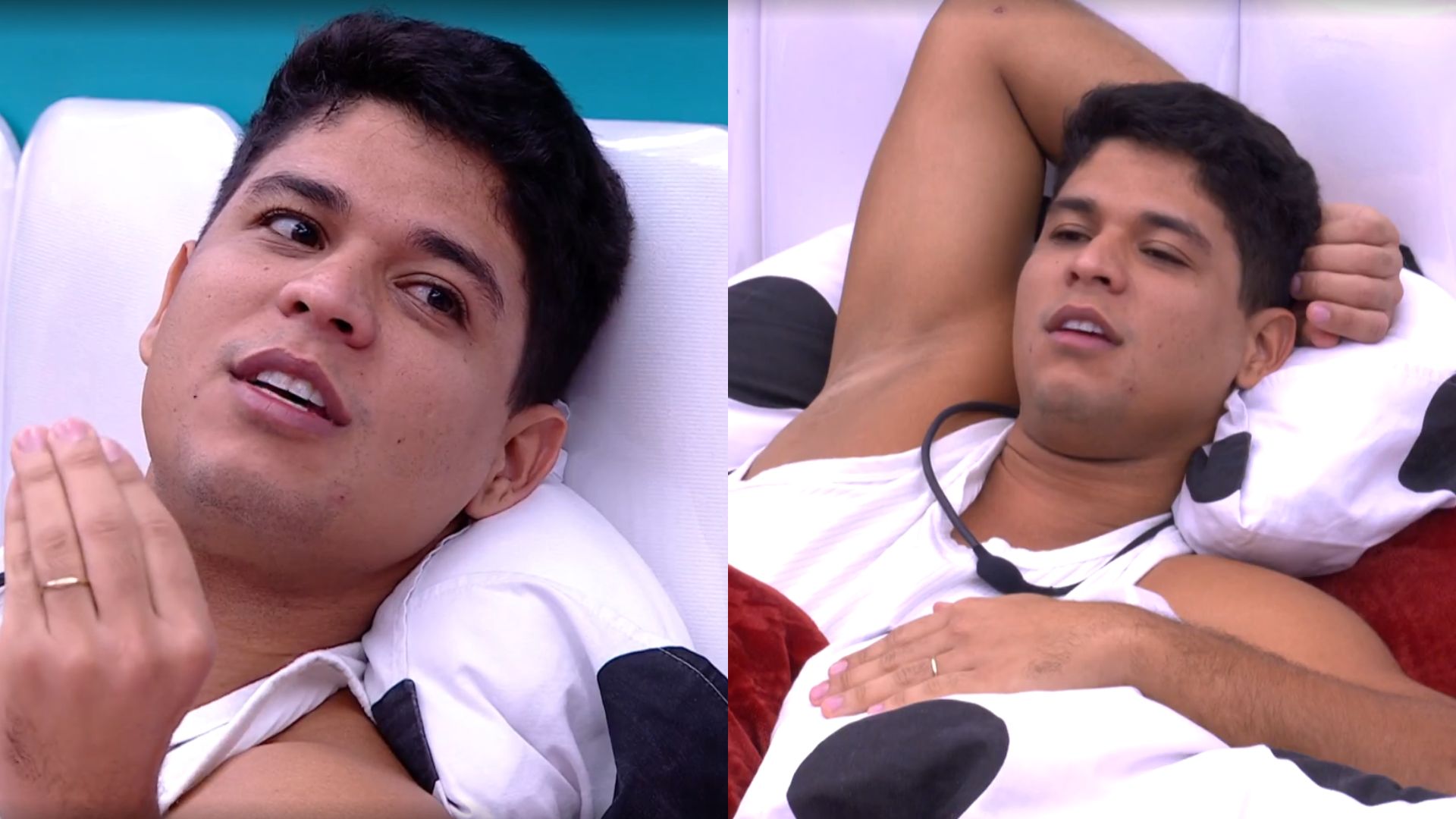 BBB 25: Guilherme expõe tensão com João Pedro: ‘Não consigo trocar uma palavra’