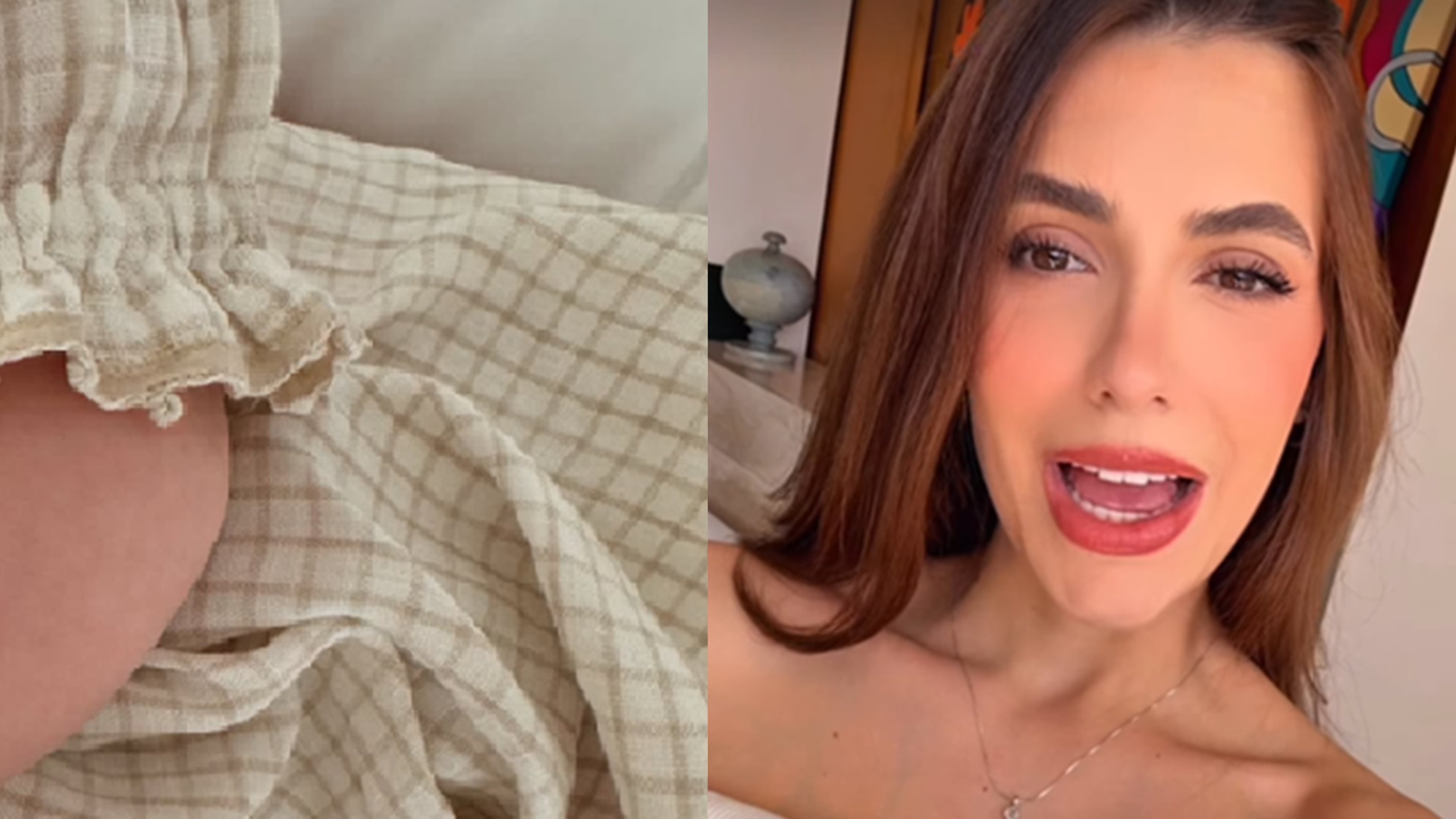 Jade Magalhães exibe acessório de luxo personalizado de sua filha com Luan Santana