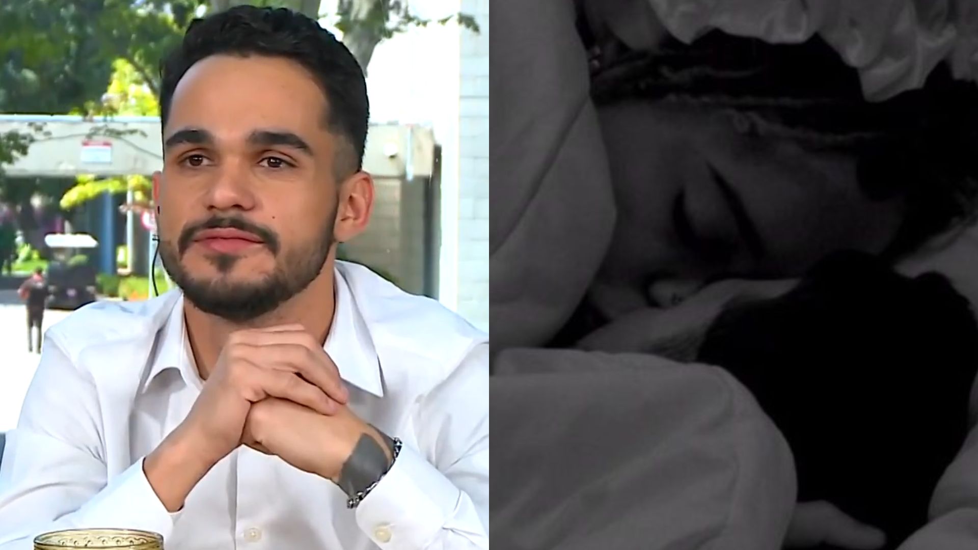 Fora do BBB 25, João Gabriel comenta beijo em Thamiris: ‘Tinha uma pessoa’