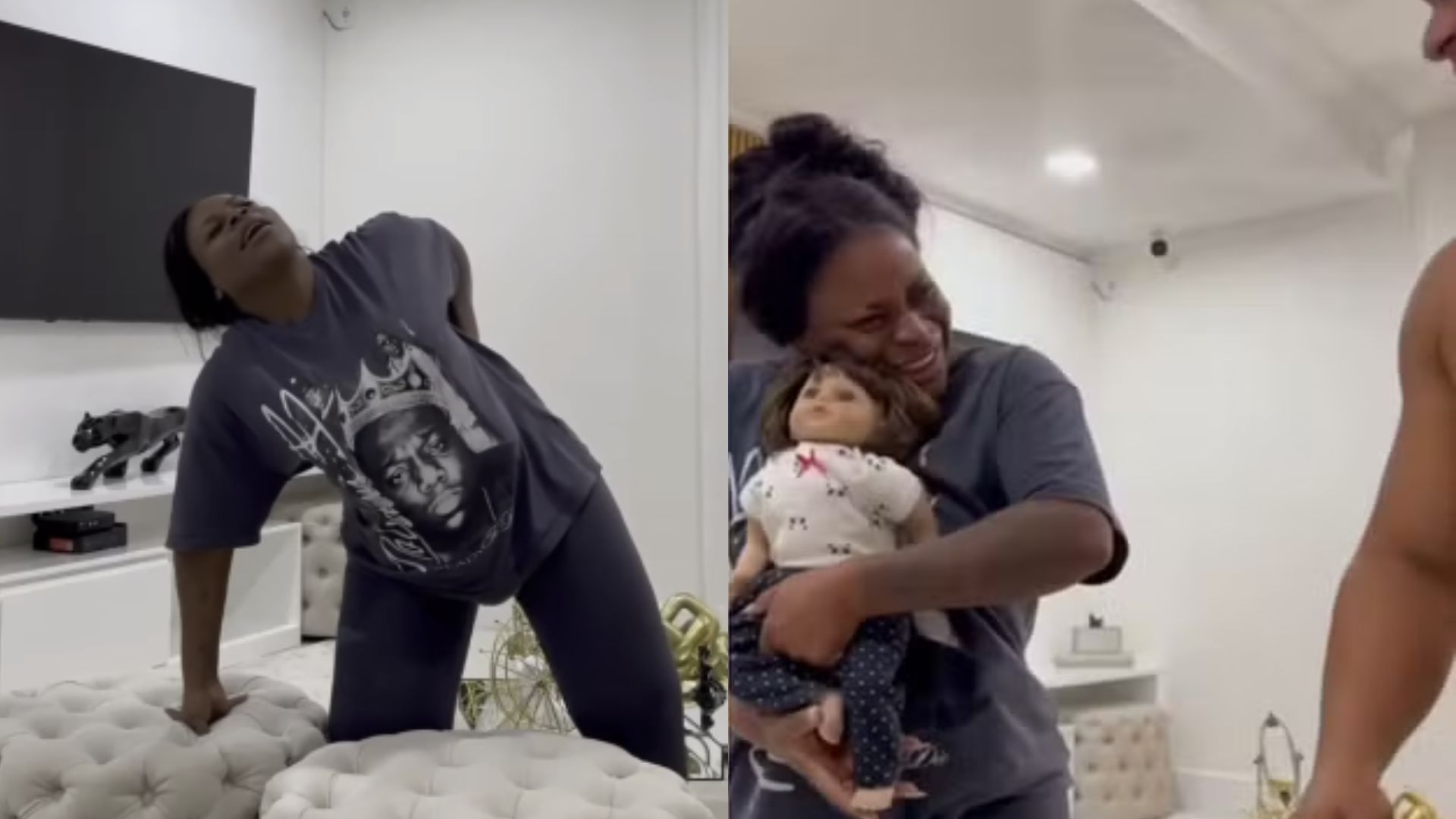 Jojo Todynho surpreende o namorado com ‘parto’ e fãs reagem: “Você não existe”