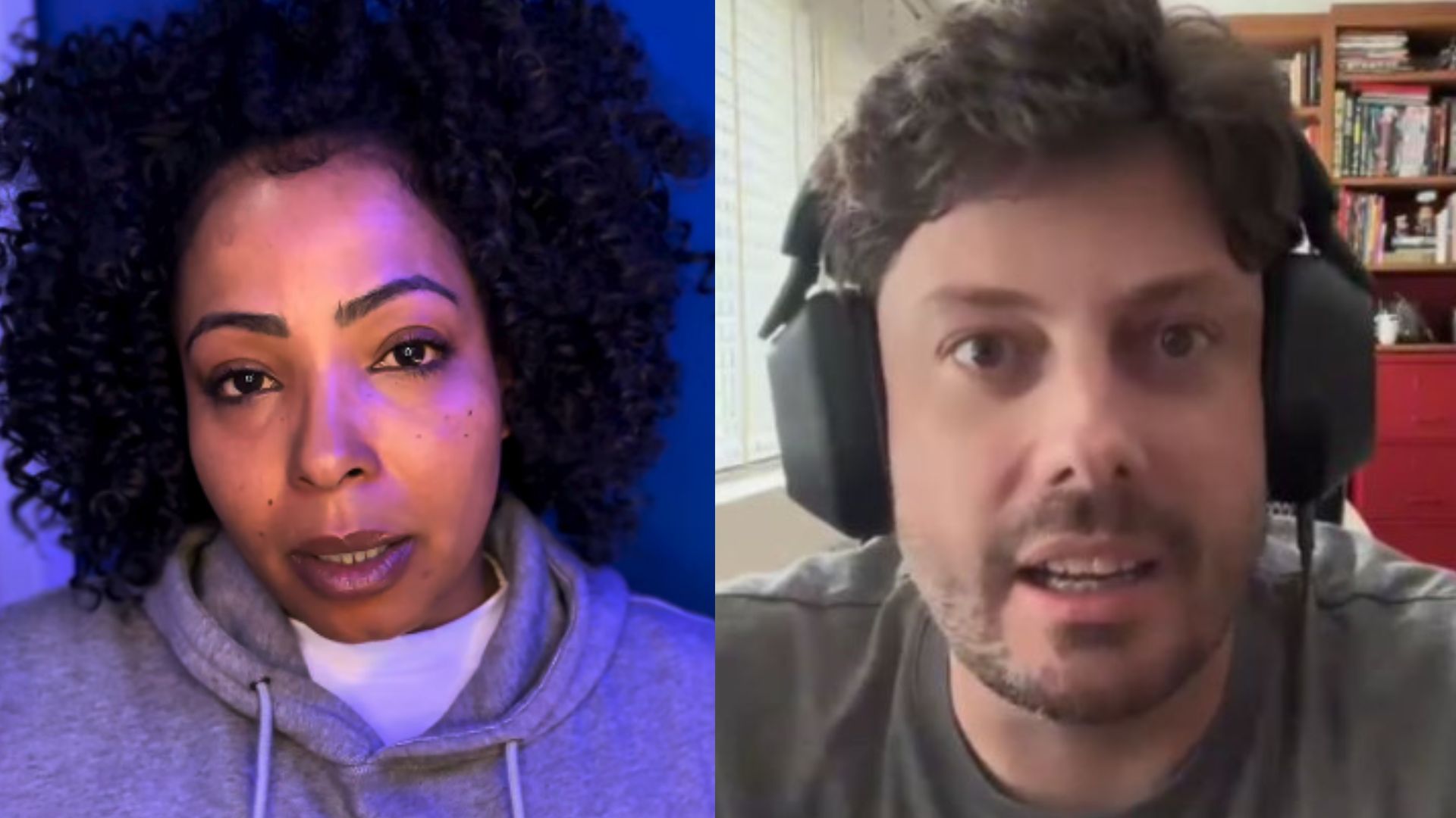Juliana Oliveira rebate Gentili após dizer que ela mentiu sobre falta de apoio dele