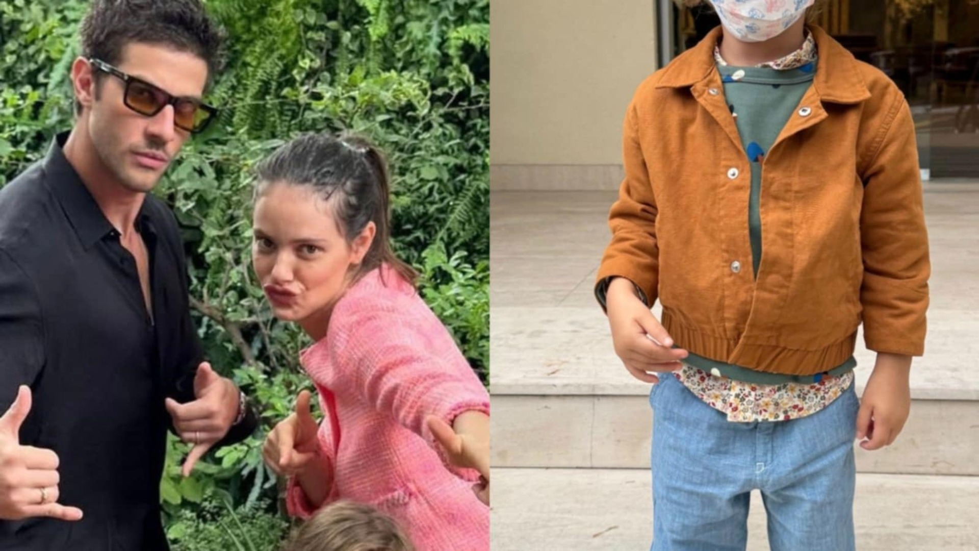Laura Neiva posta foto rara de seus filhos mais novos com Chay Suede