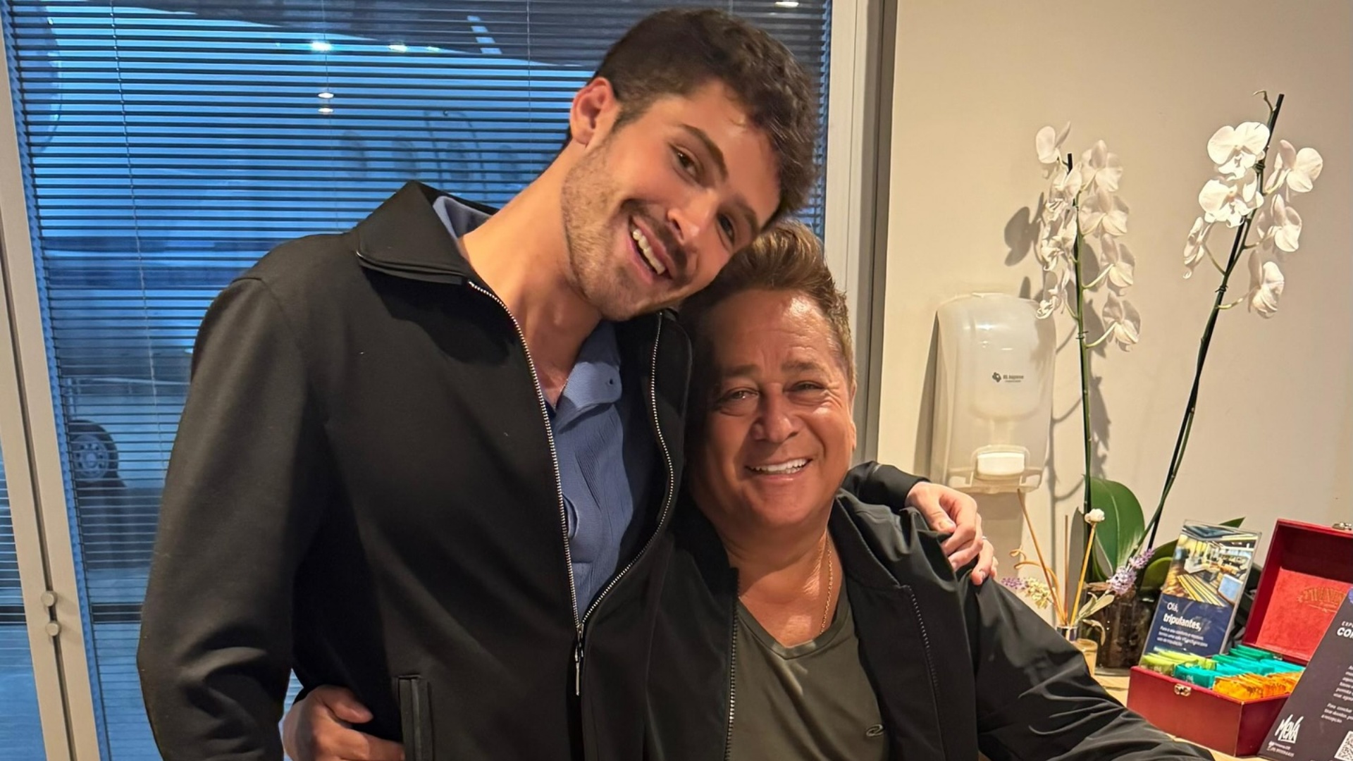 João Guilherme reage a fotos postadas por Leonardo: ‘Do nada’