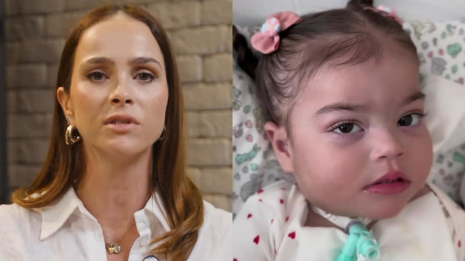 Leticia Cazarré atualiza quadro de saúde da filha após nova internação