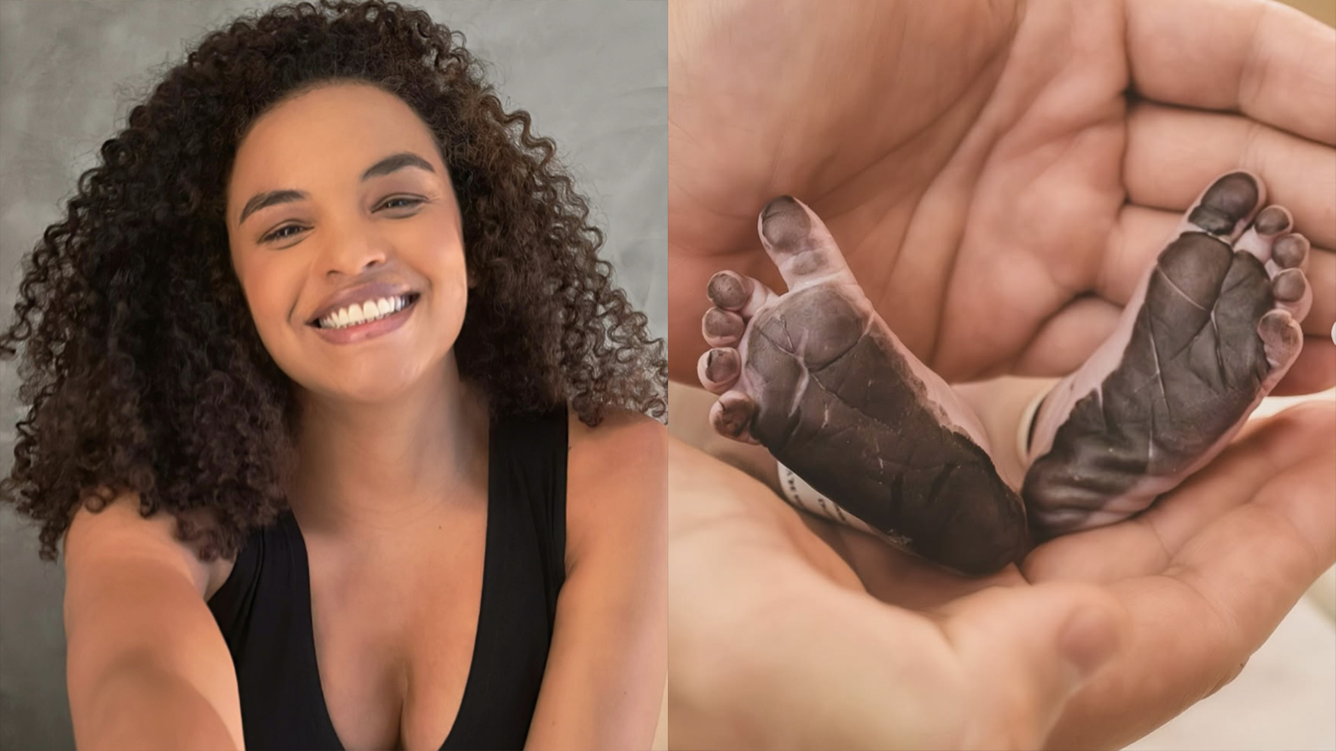 Nasce Kyara, a primeira filha de Lucy Ramos e Thiago Luciano