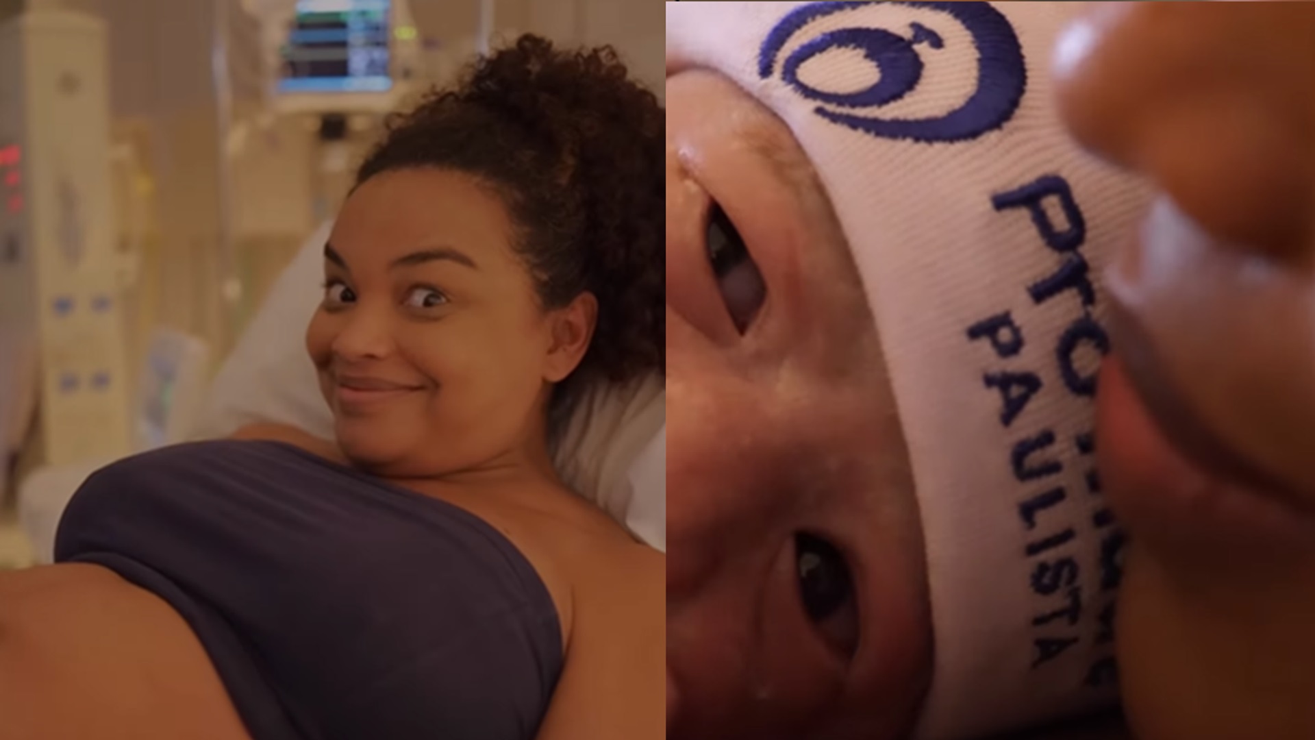 Lucy Ramos compartilha primeiras imagens da filha e relata parto de 16 horas