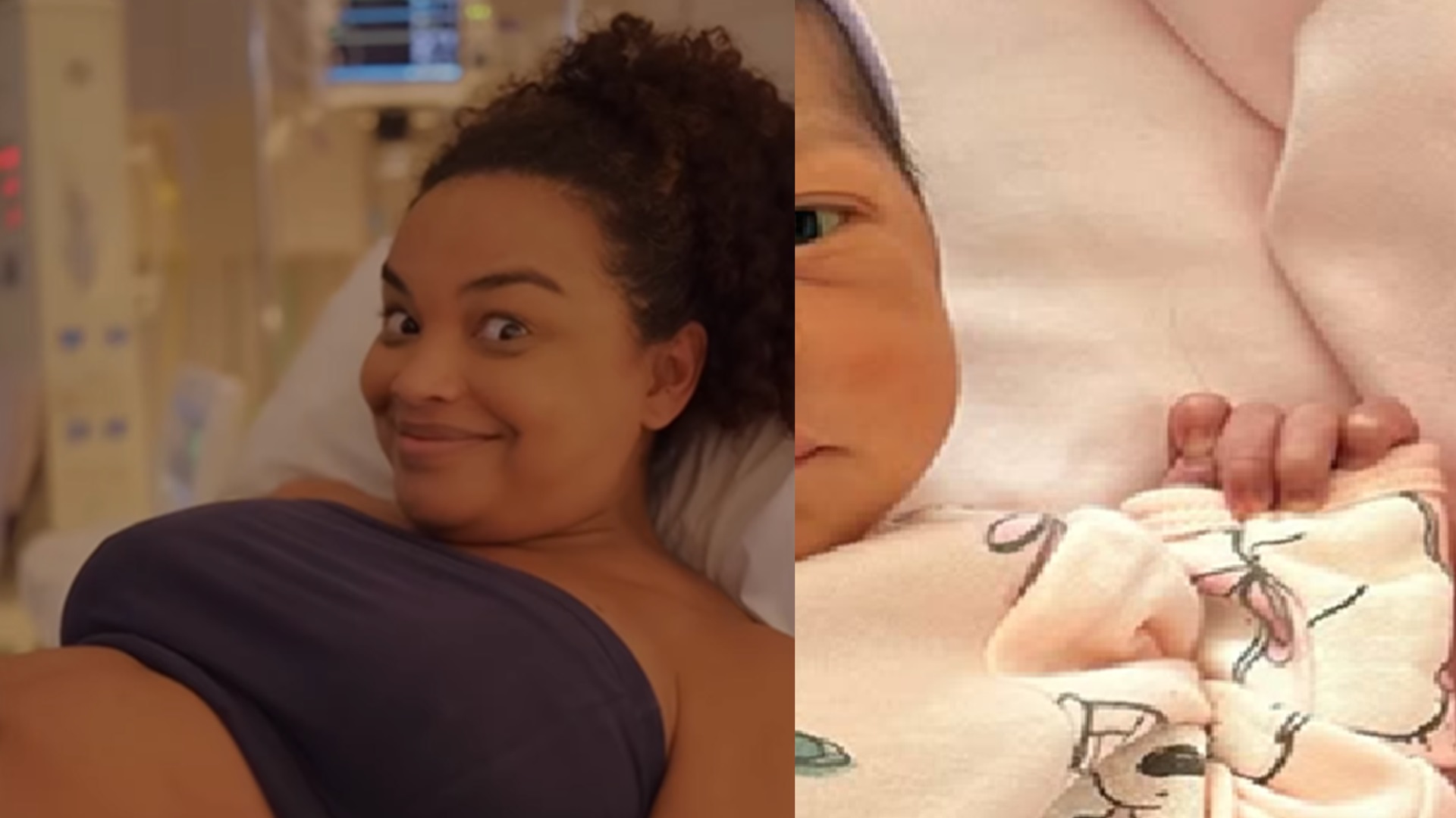 Lucy Ramos mostra o rosto da filha pela primeira vez: ‘Kyara por completo’