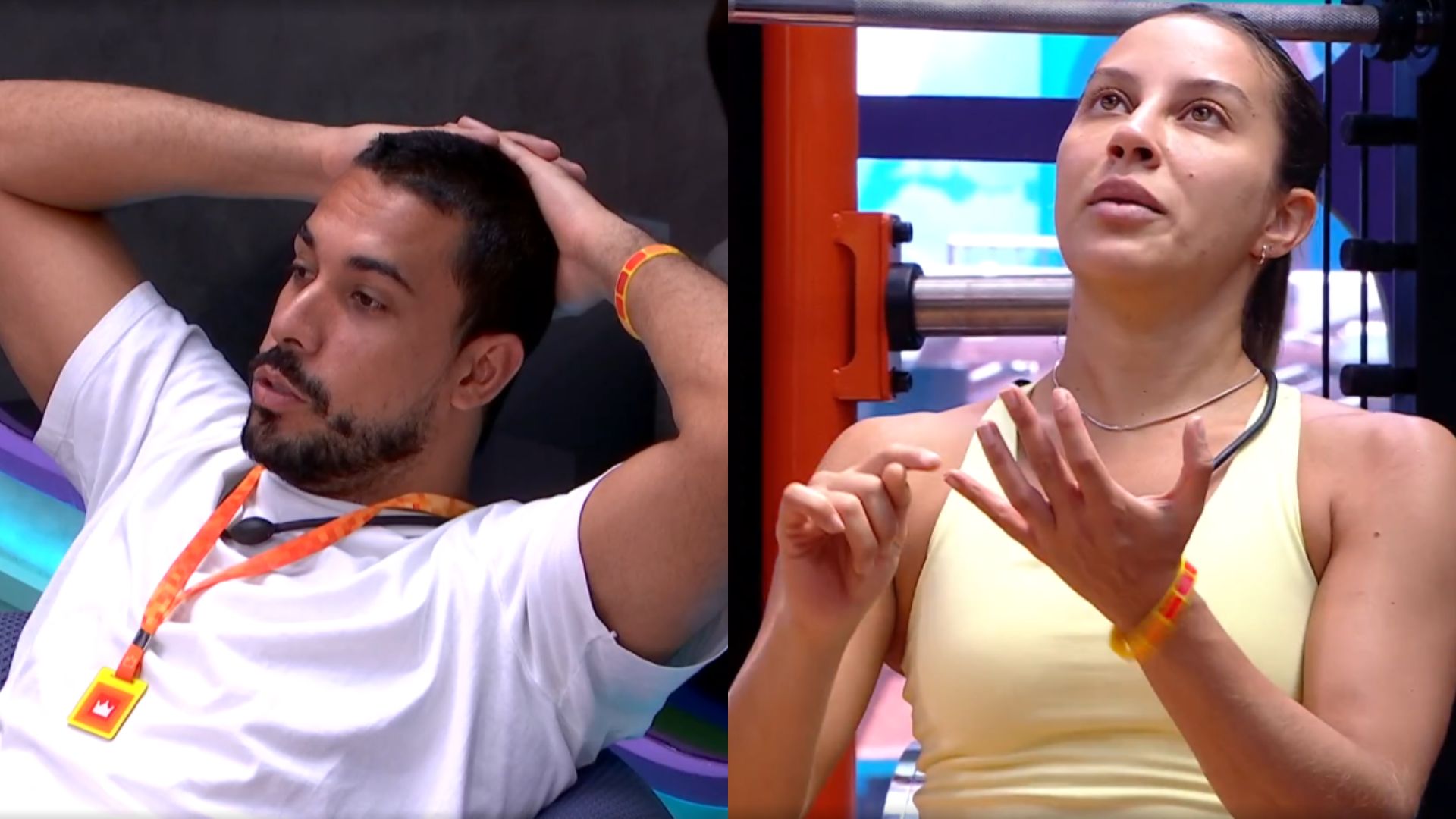 BBB 25: Maike e Renata conversam sobre relacionamentos: ‘Eu namorei um só’