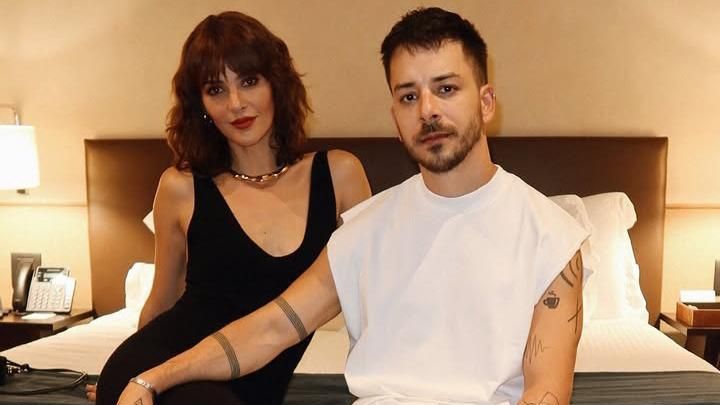 Monica Benini e Junior Lima são pais de Otto e Lara