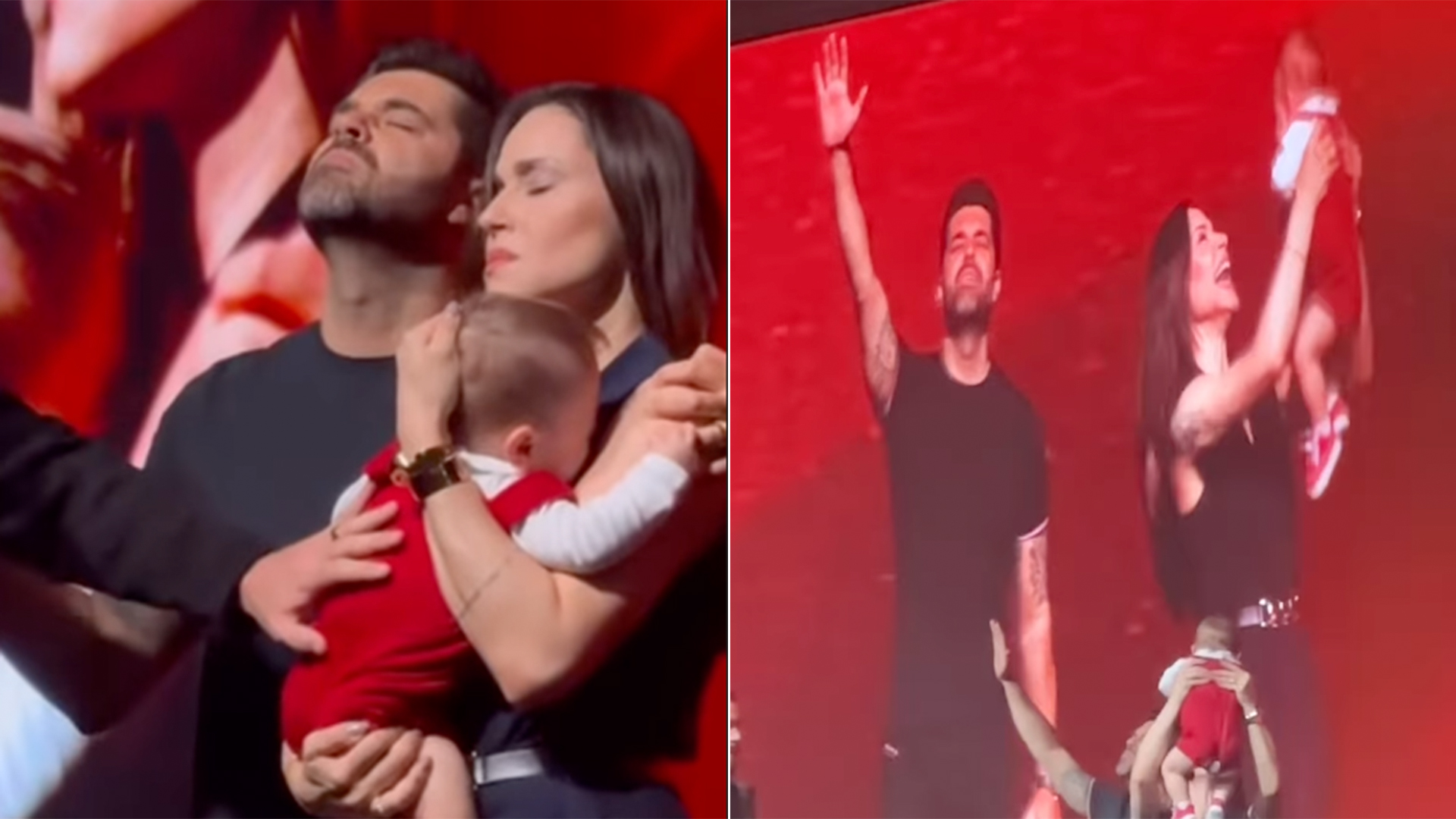 Nadja Haddad apresenta o filho na igreja evangélica: ‘Milagre’