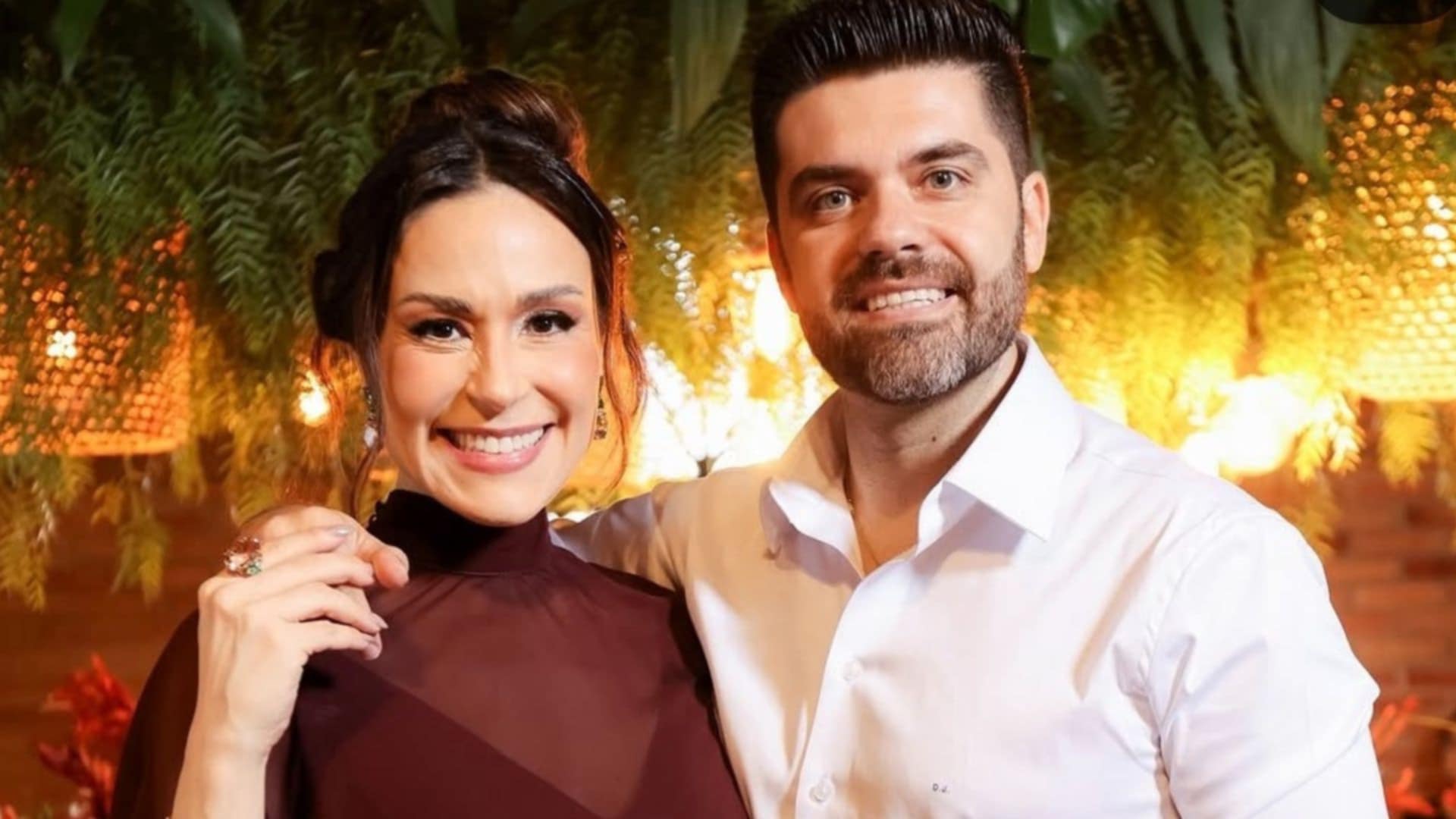 Nadja Haddad faz declaração emocionante para o marido: ‘Me sustentou’