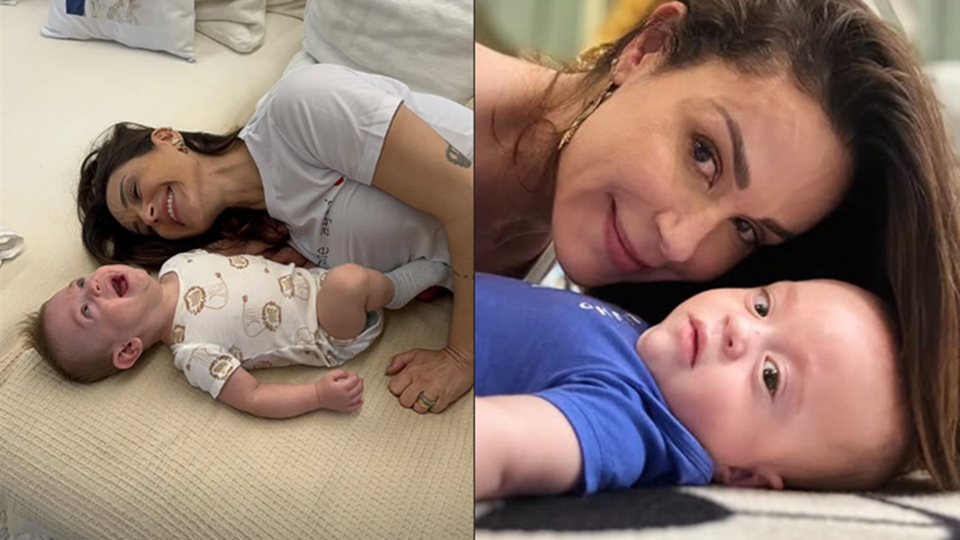 Nadja Haddad celebra o aniversário de 1 ano do filho prematuro
