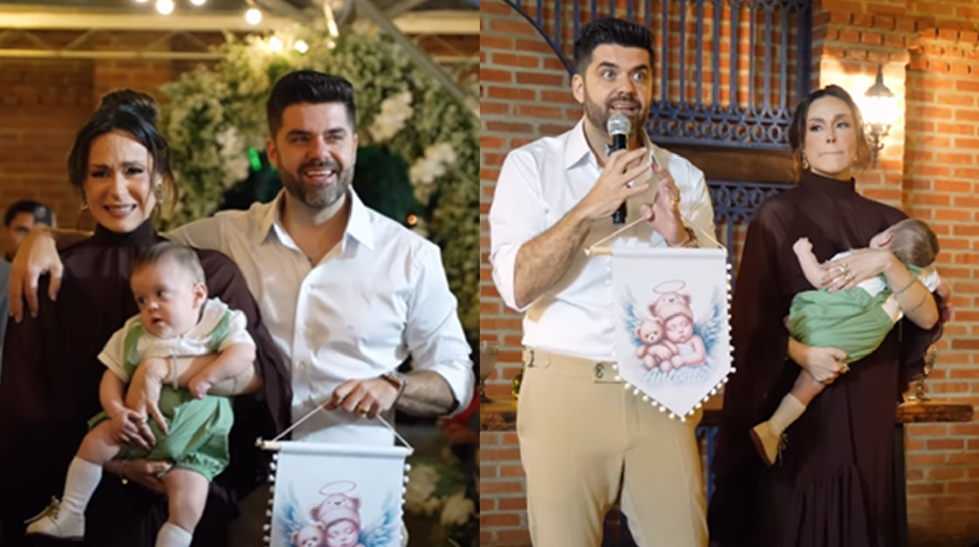 Nadja Haddad exibe vídeo da festa do filho com discurso emocionante e homenagem ao gêmeo falecido