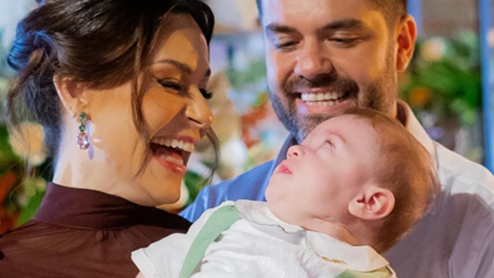 Nadja Haddad mostra novas fotos e detalhes do aniversário de 1 ano do filho