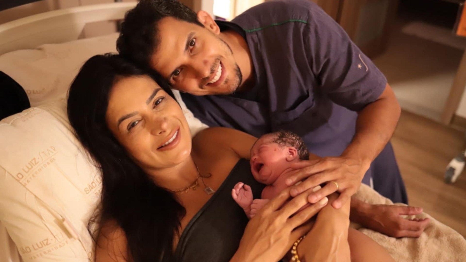 Nasce filha de Lucilene Caetano e Felipe Sertanejo; veja as fotos