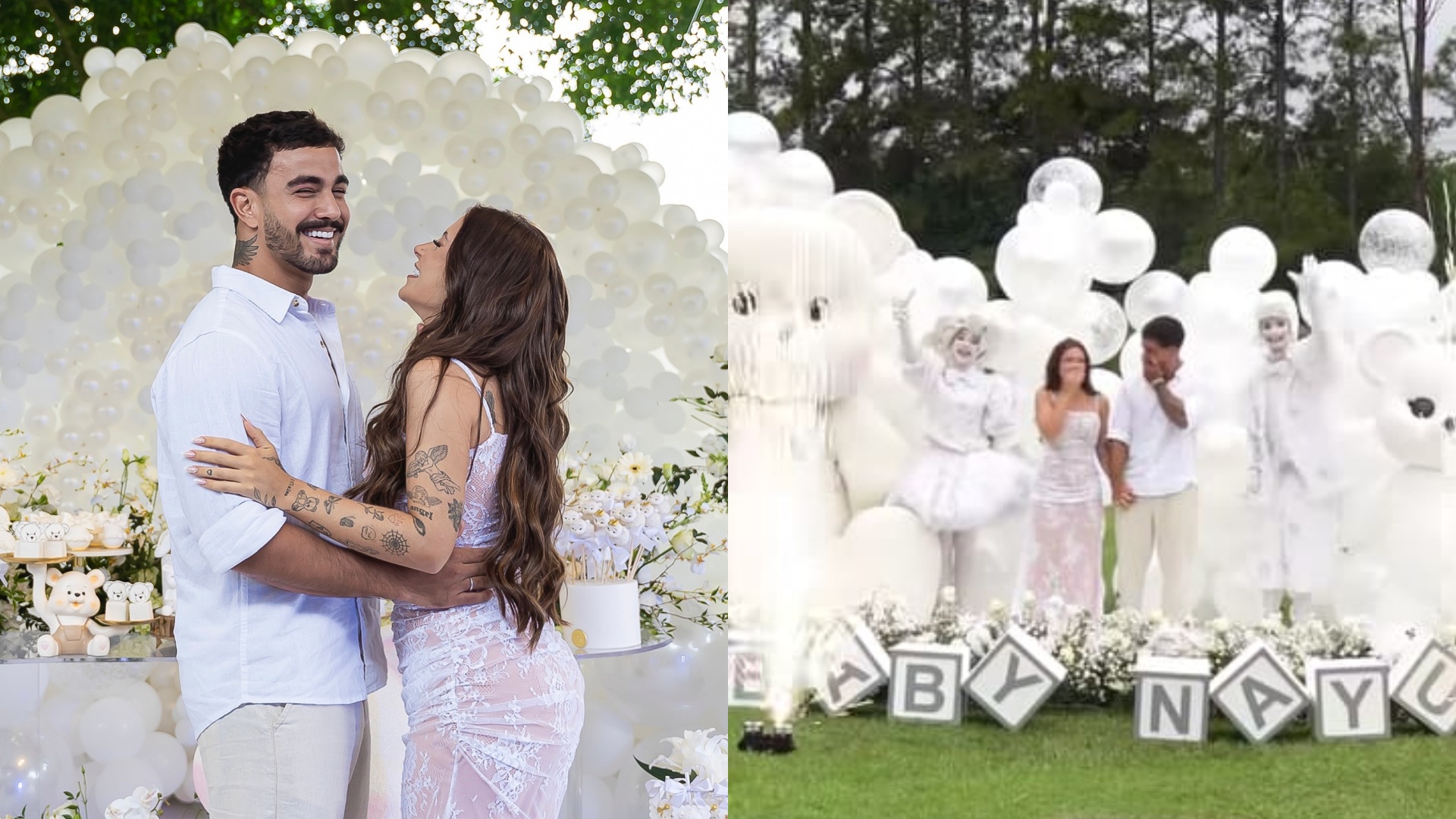 Nathalia Valente e Yuri Meirelles descobrem sexo do primeiro filho