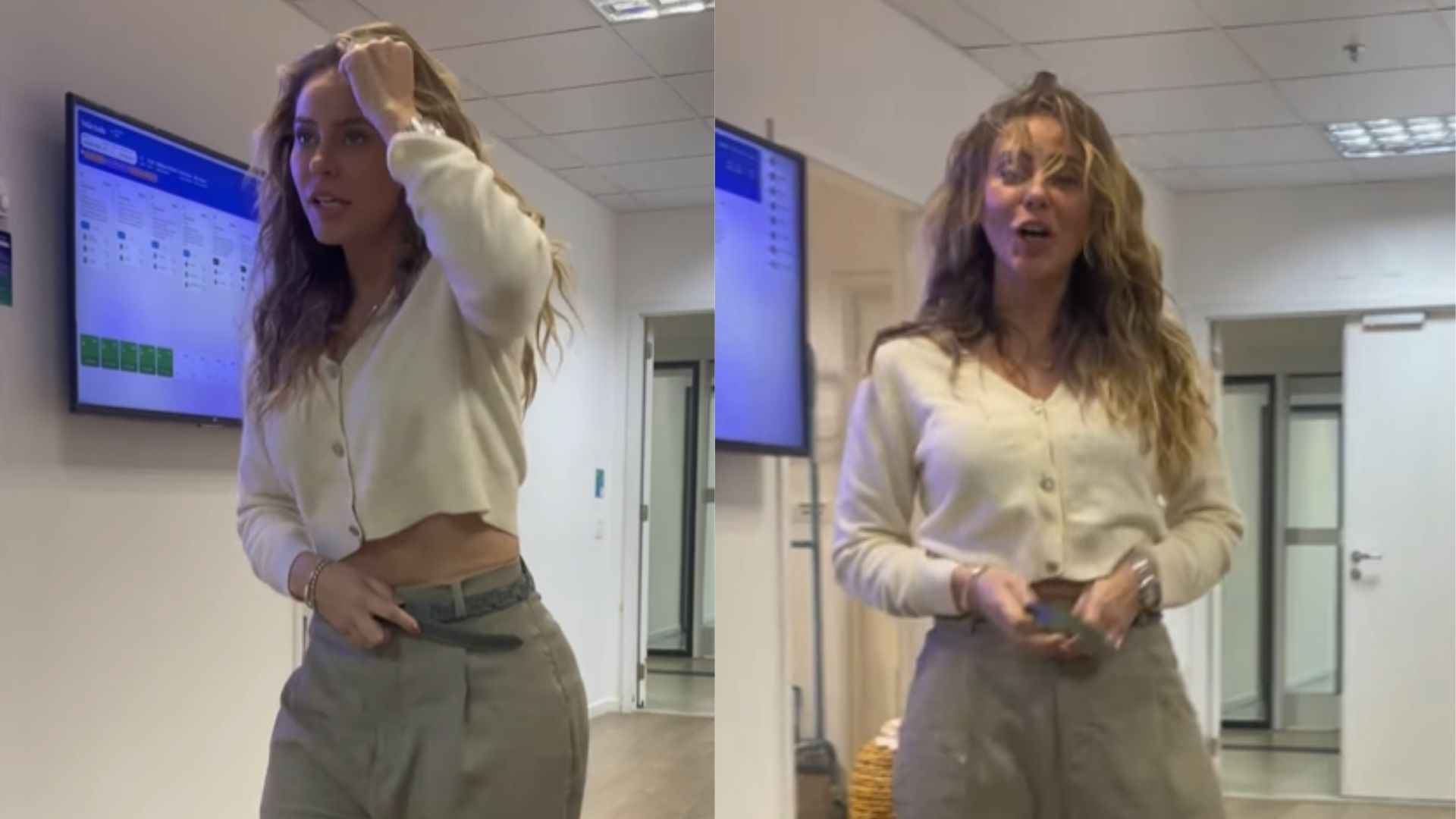 Paolla Oliveira arrasa na dança ao imitar Joelma nos bastidores de ‘Vale Tudo’