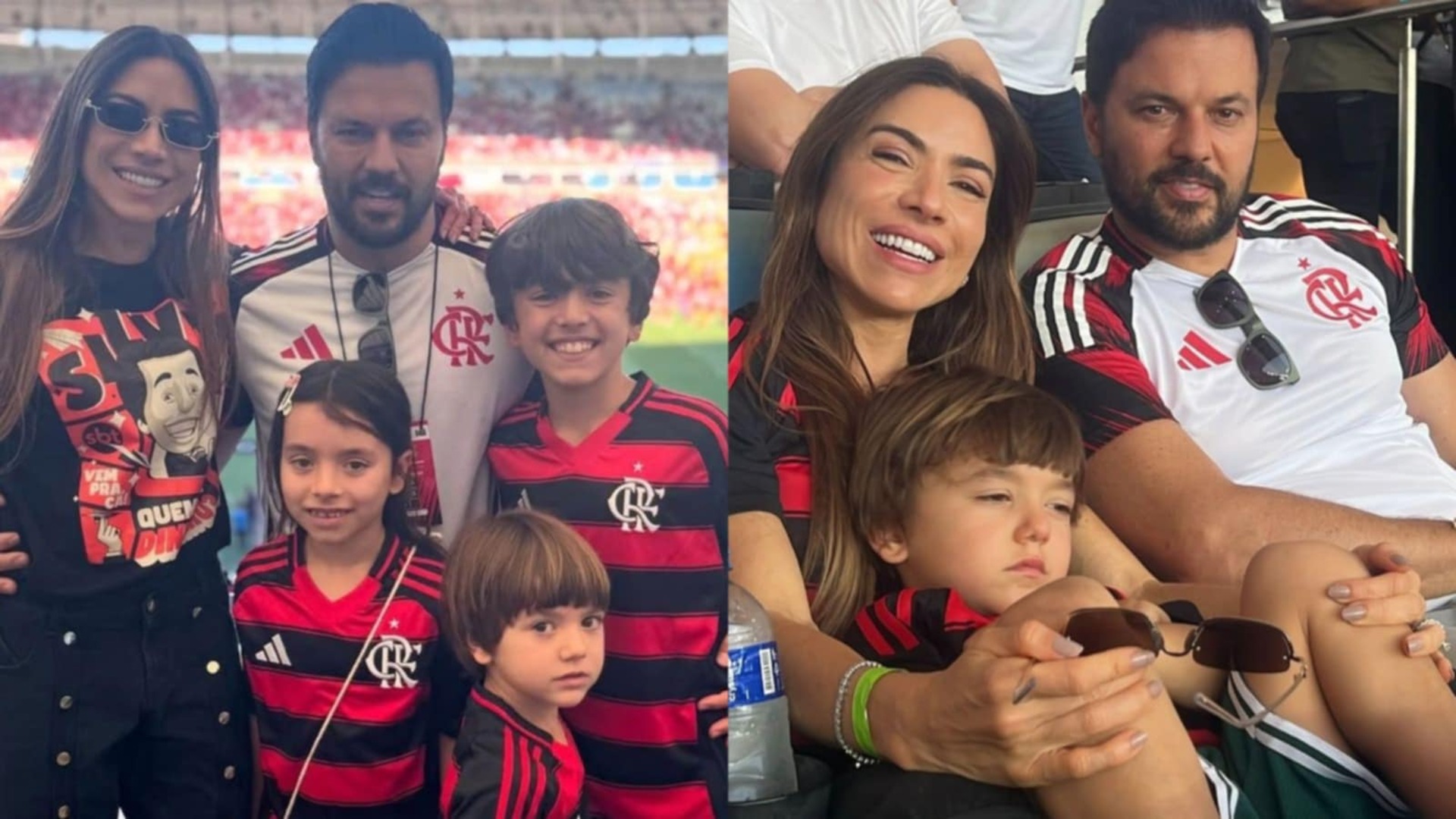 Patricia Abravanel mostra fotos com a família no Rio de Janeiro