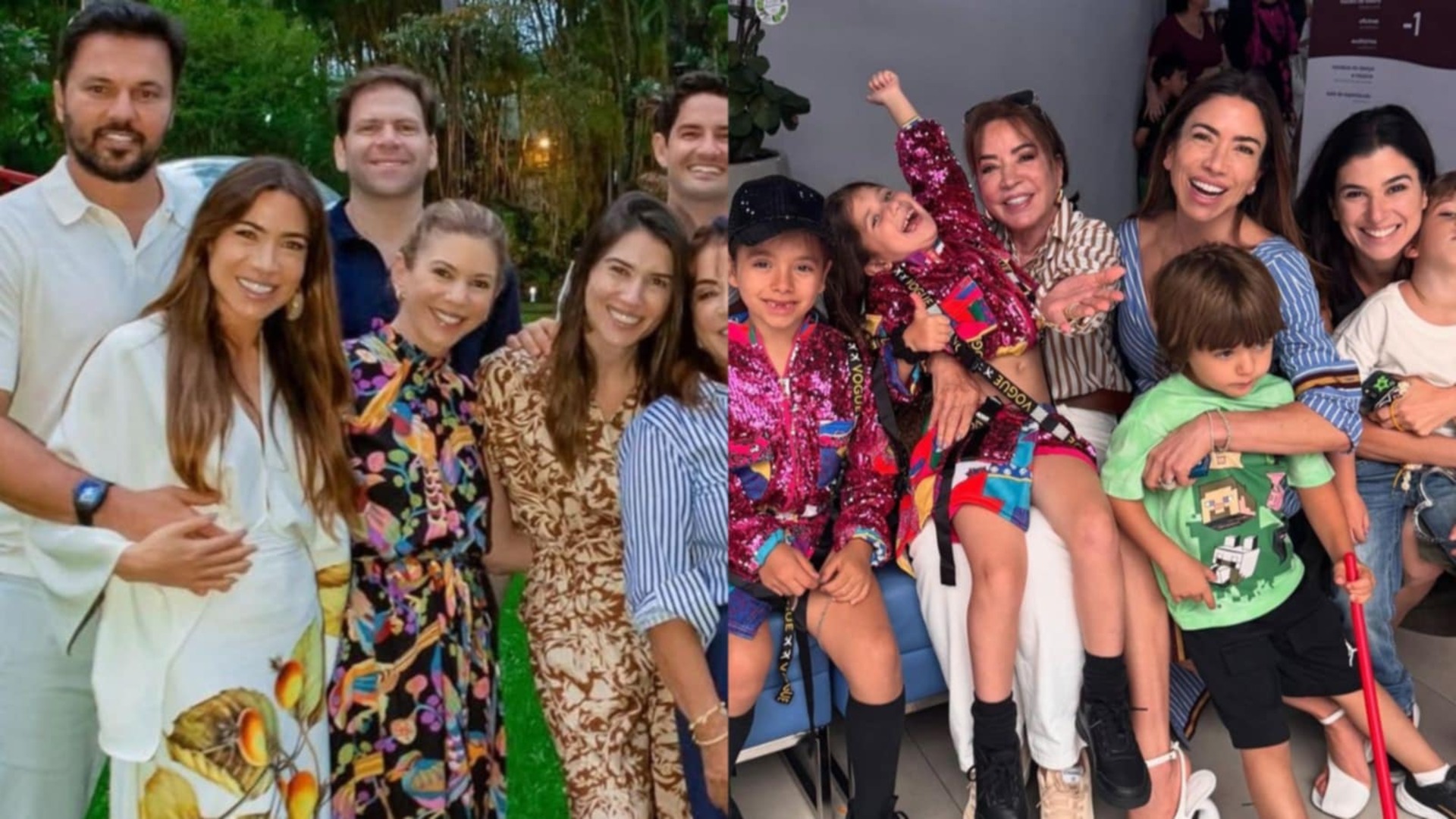 Patricia Abravanel mostra fotos raras da intimidade da família; veja