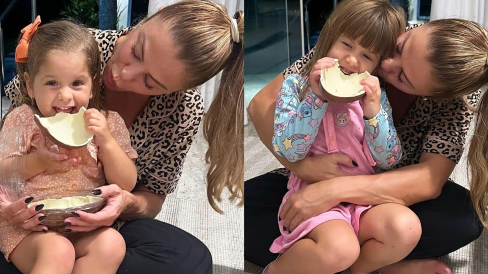 Poliana Rocha mostra Páscoa que preparou para as netas: ‘Amor de vó’