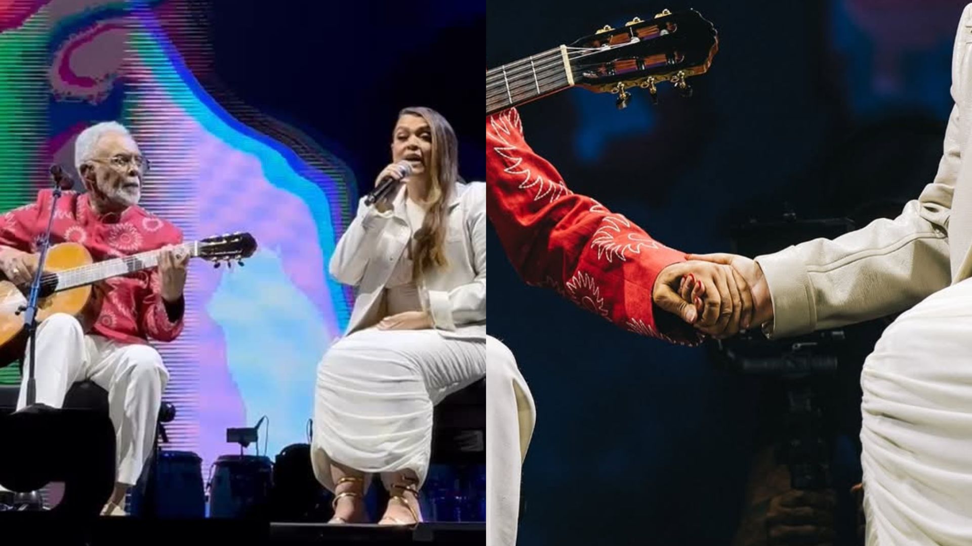 Preta Gil homenageia Gilberto Gil após momento emocionante: ‘Amor verdadeiro’