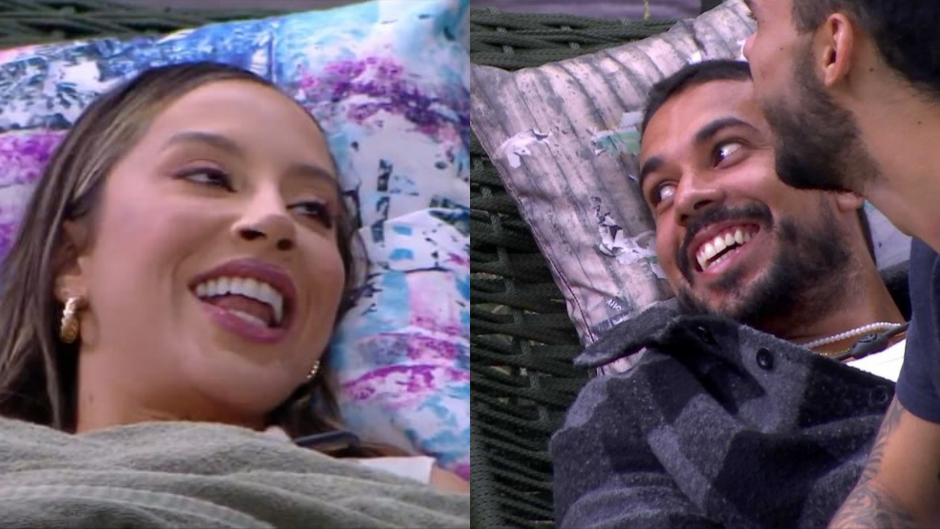 BBB 25: Maike flerta com Renata e confessa: ‘Prova de resistência mais longa’