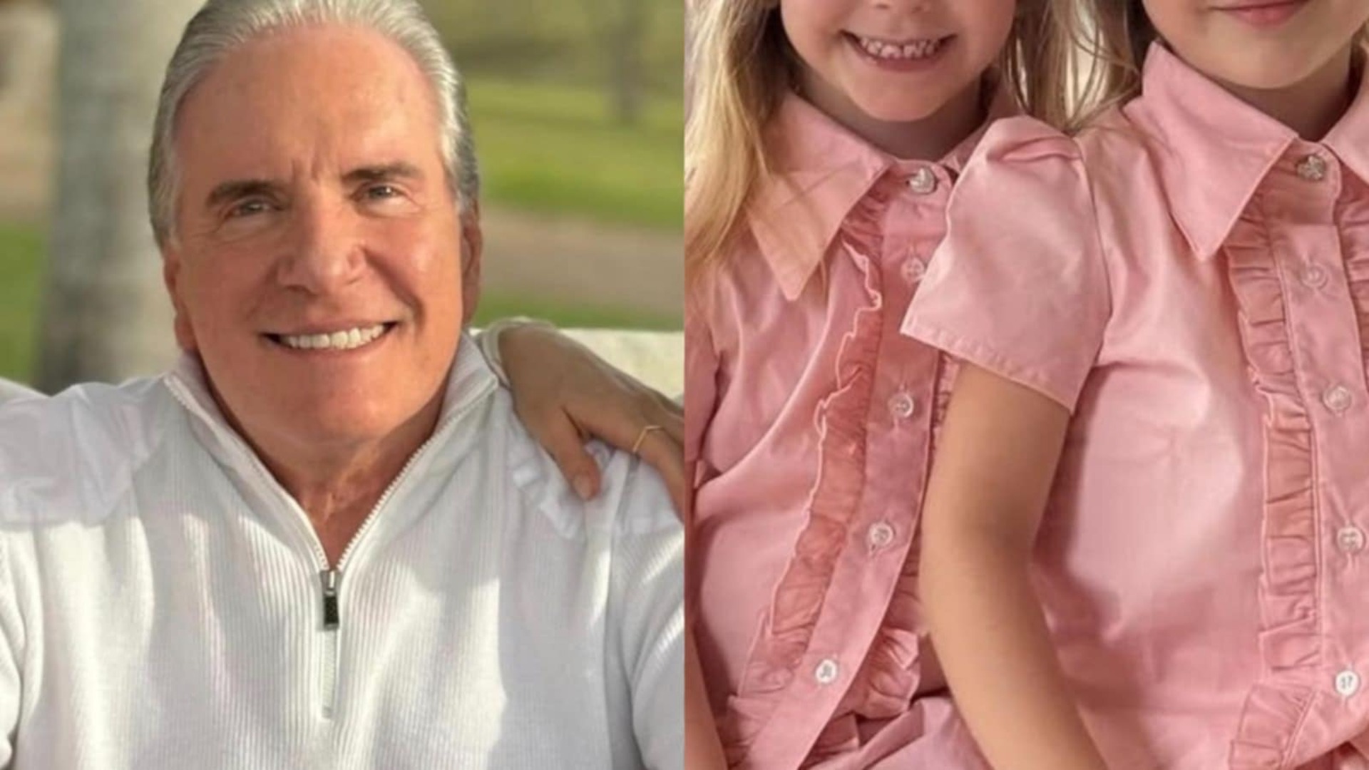 Roberto Justus mostra a filha e a neta usando looks iguais: ‘Fofura’