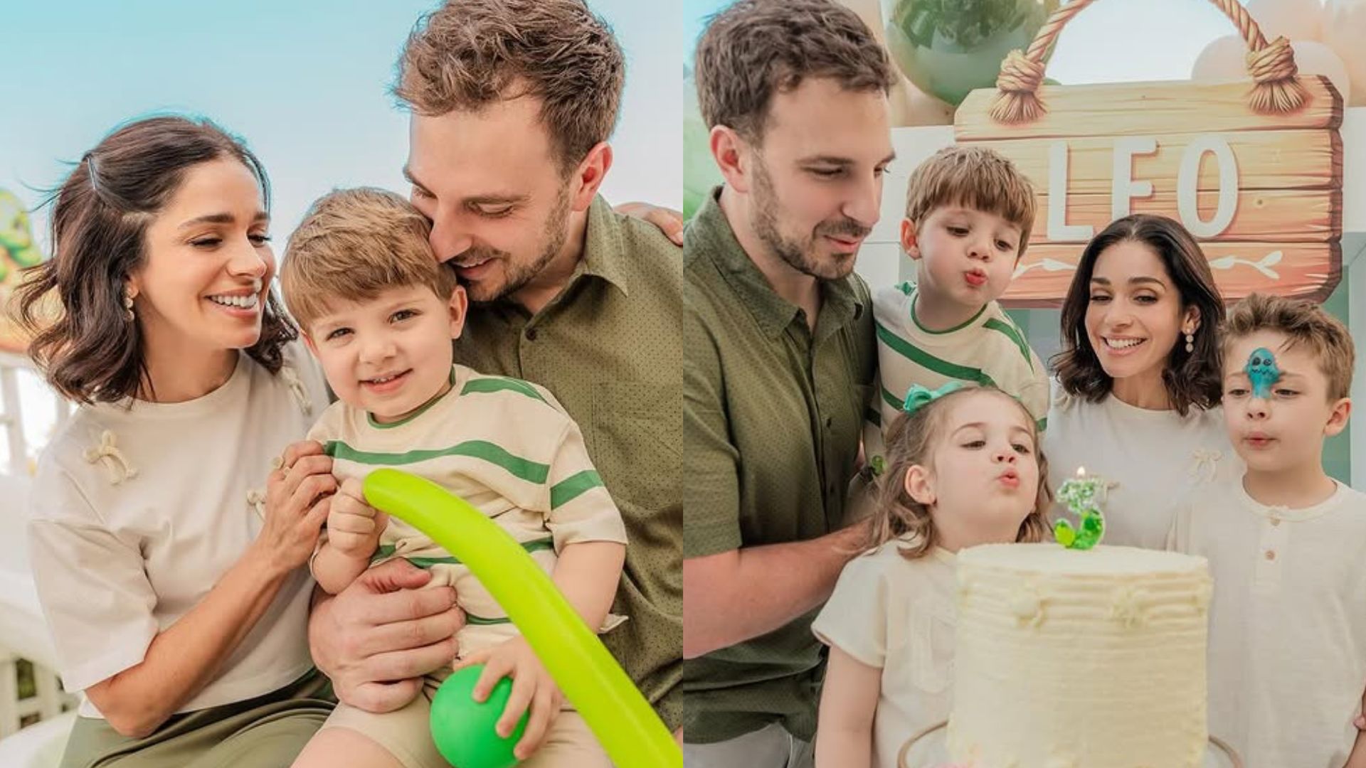 Sabrina Petraglia mostra fotos especiais da festa temática do filho caçula