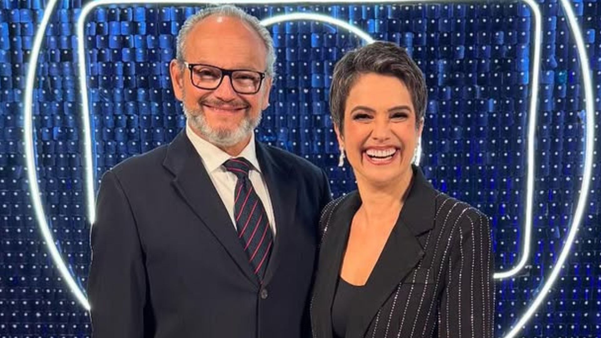 Sandra Annenberg relembra romance com o marido na Globo: “Aqui nos conhecemos”