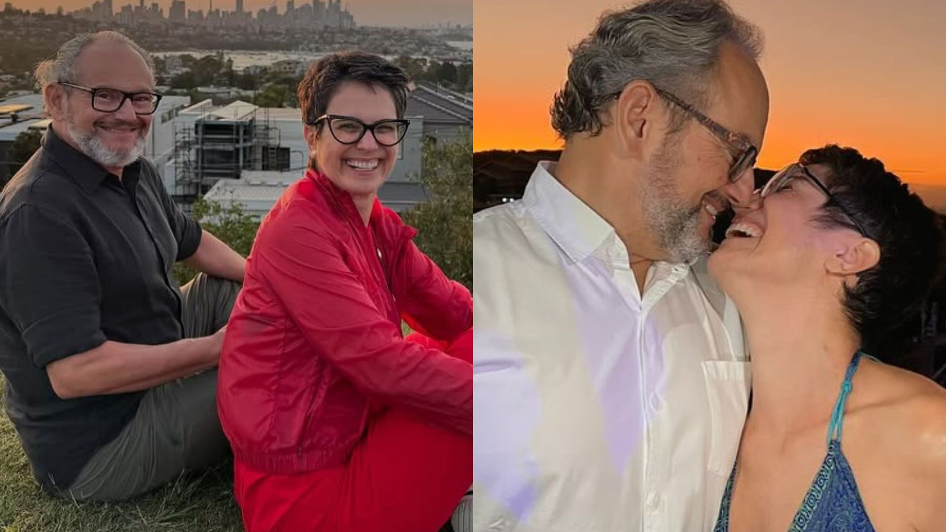 Sandra Annenberg faz bela declaração ao marido em aniversário: ‘Vida inteira’