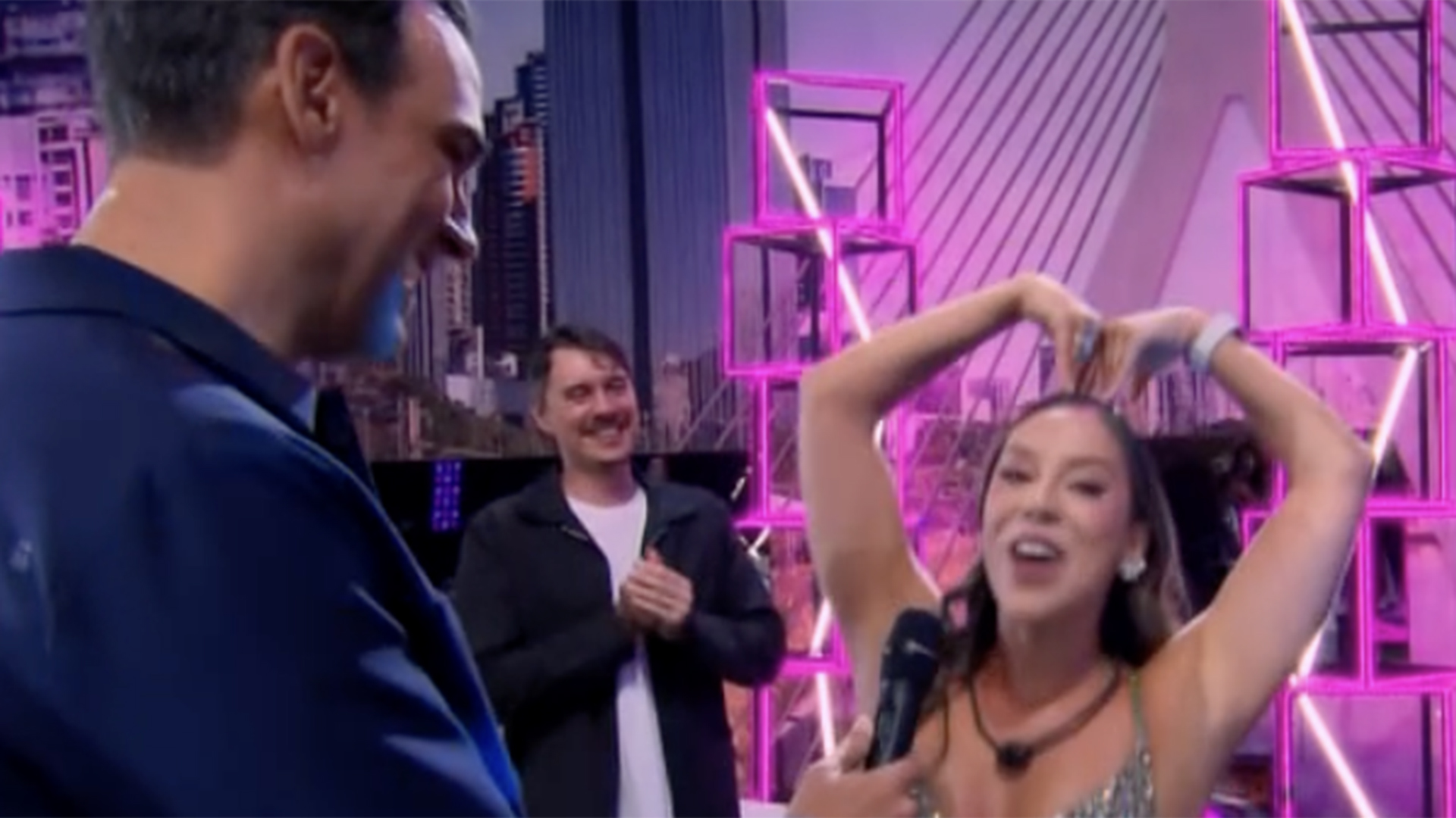 BBB 25: O discurso de Tadeu Schmidt para a vitória de Renata