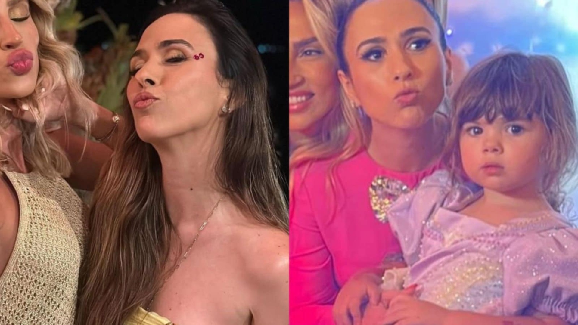 Tata Werneck impressiona ao surgir com sua prima gata; veja quem é