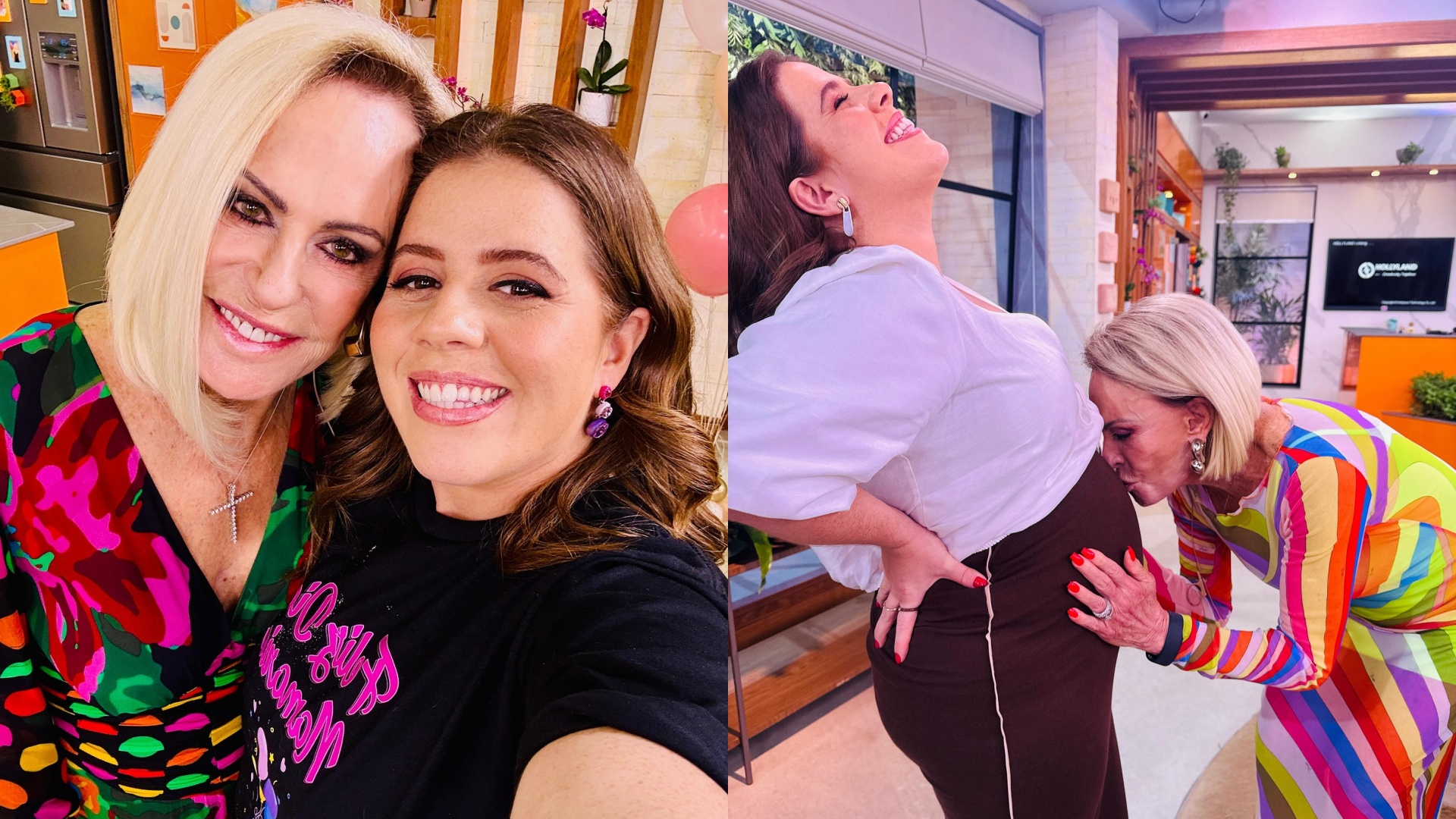 Tati Machado impressiona com homenagem no aniversário de Ana Maria Braga