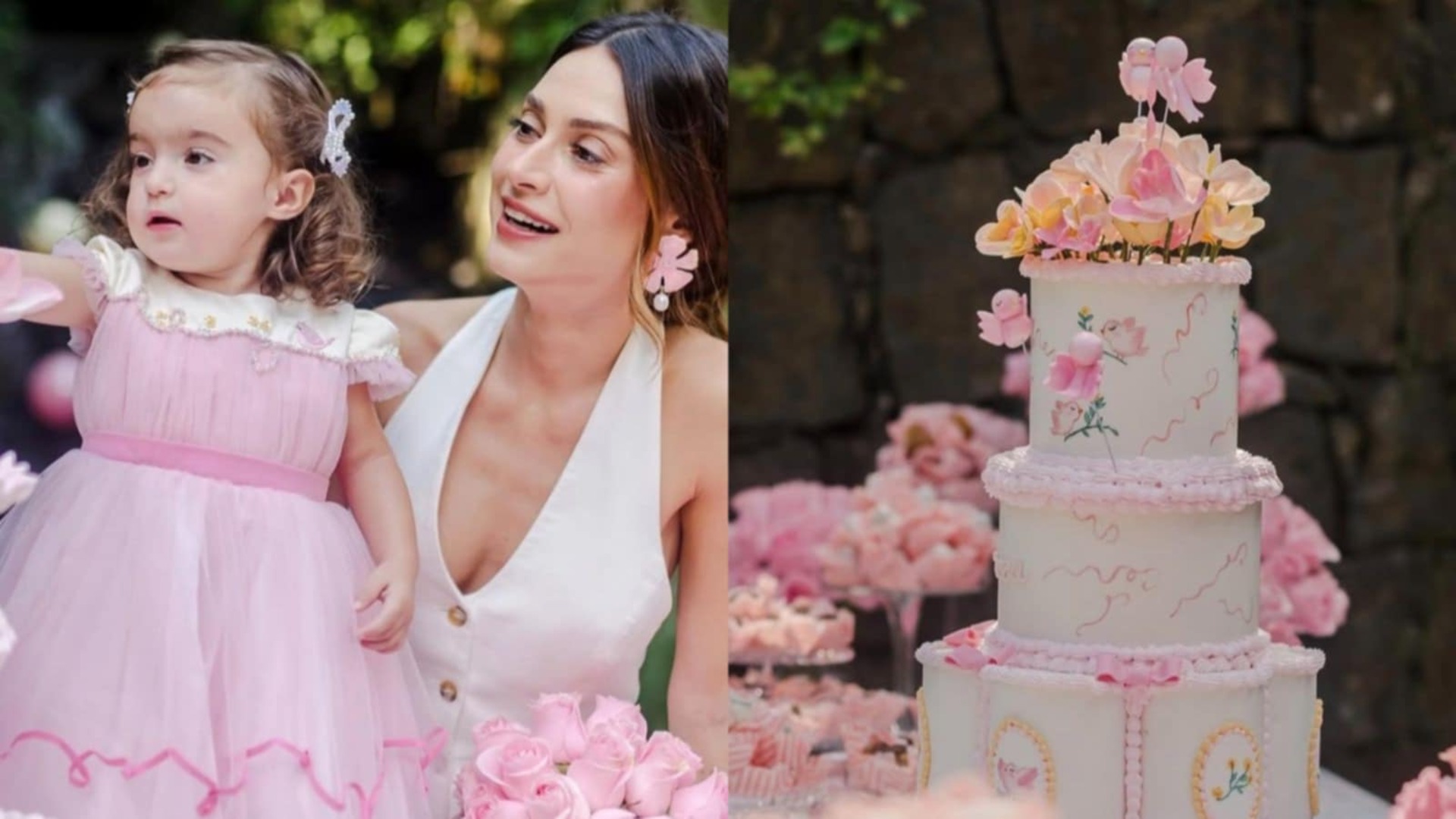 Thaila Ayala impressiona ao mostrar detalhes da festa de dois anos da filha