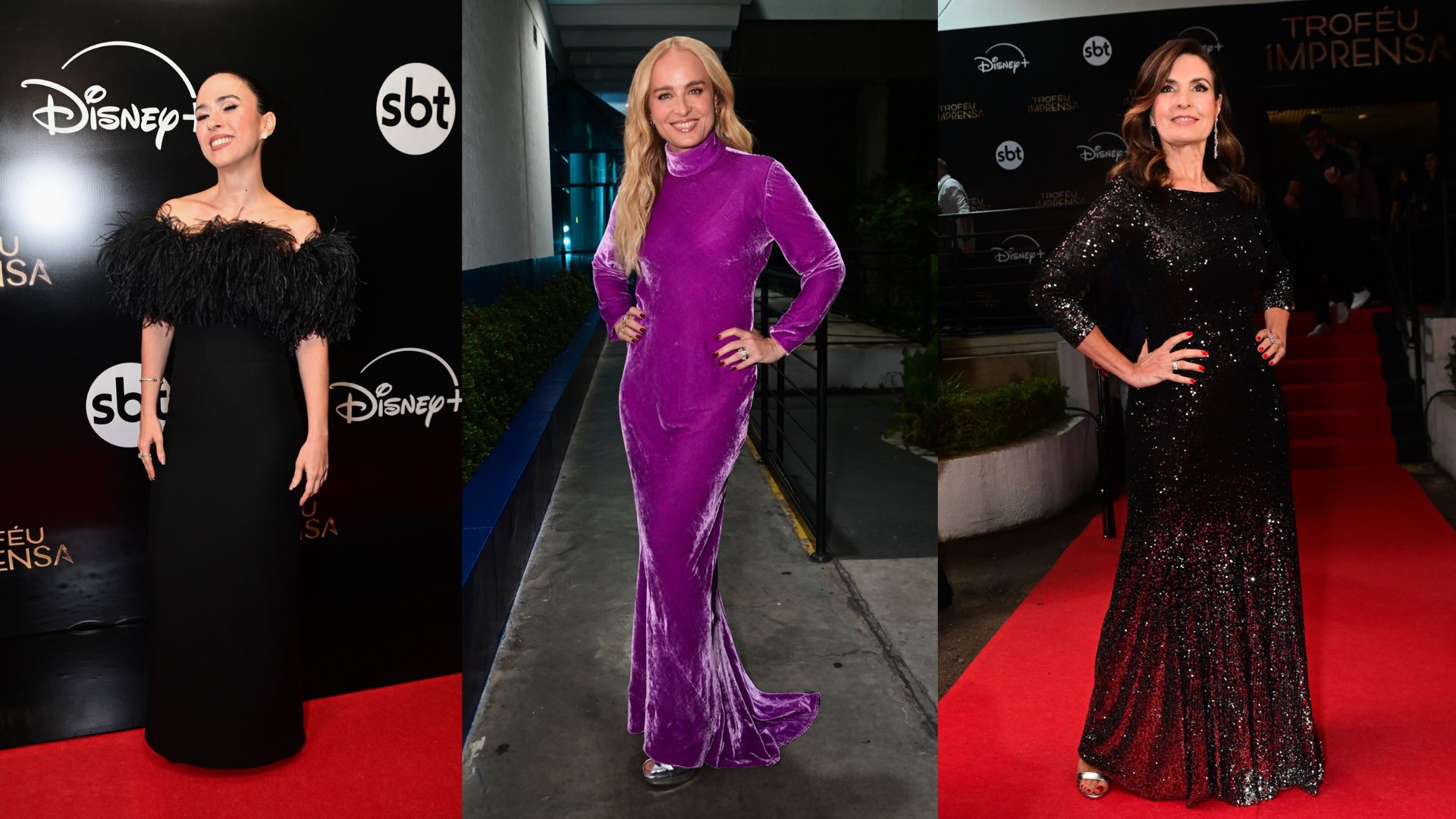 Troféu Imprensa: Veja os looks dos famosos para a gravação do prêmio do SBT