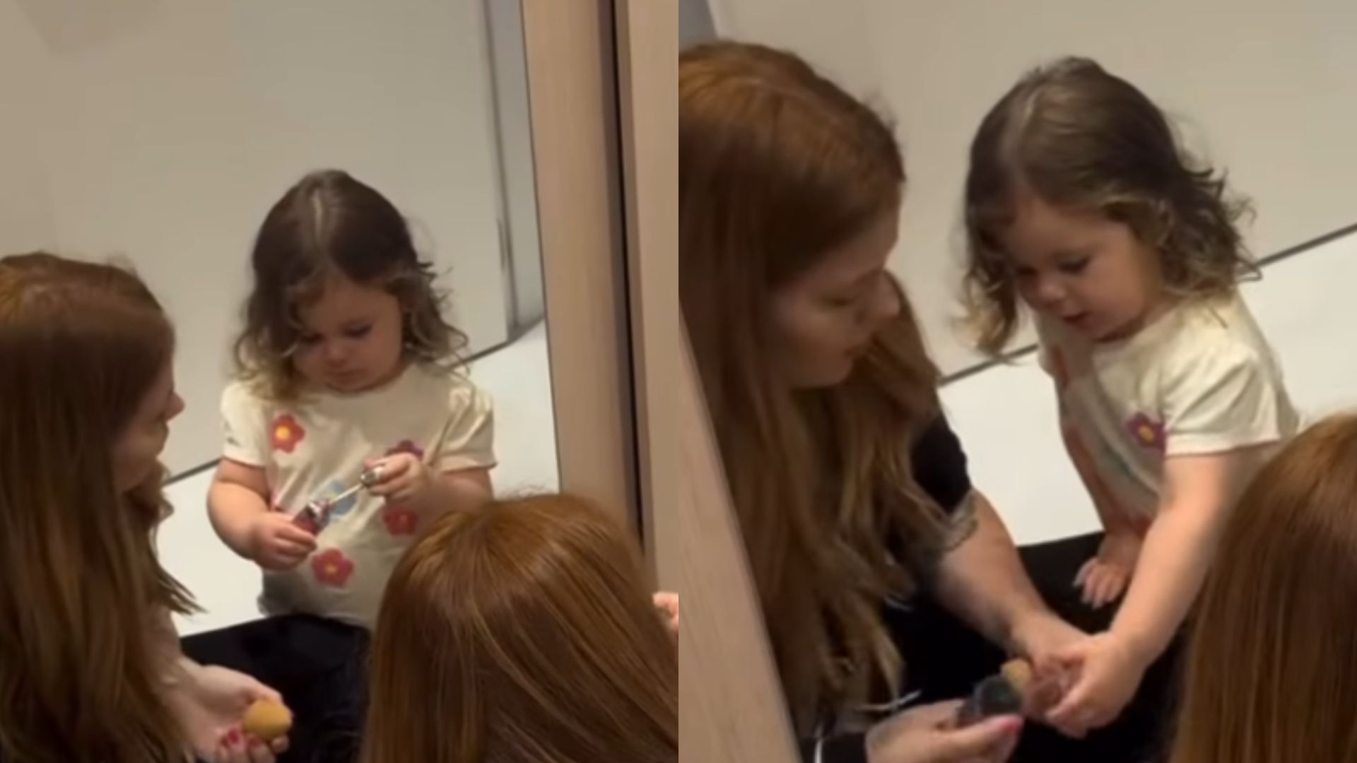 Viih Tube surge se maquiando com a filha e se declara: “Amo ser sua mãe”