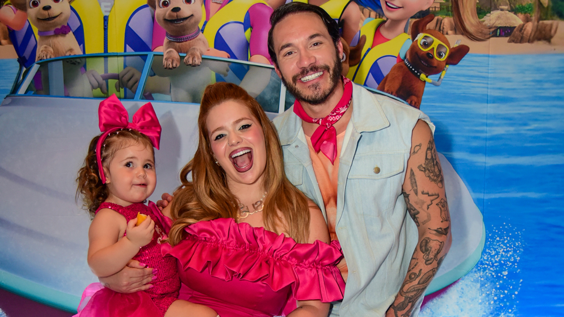 Veja os looks dos famosos na festa da filha de Viih Tube e Eliezer