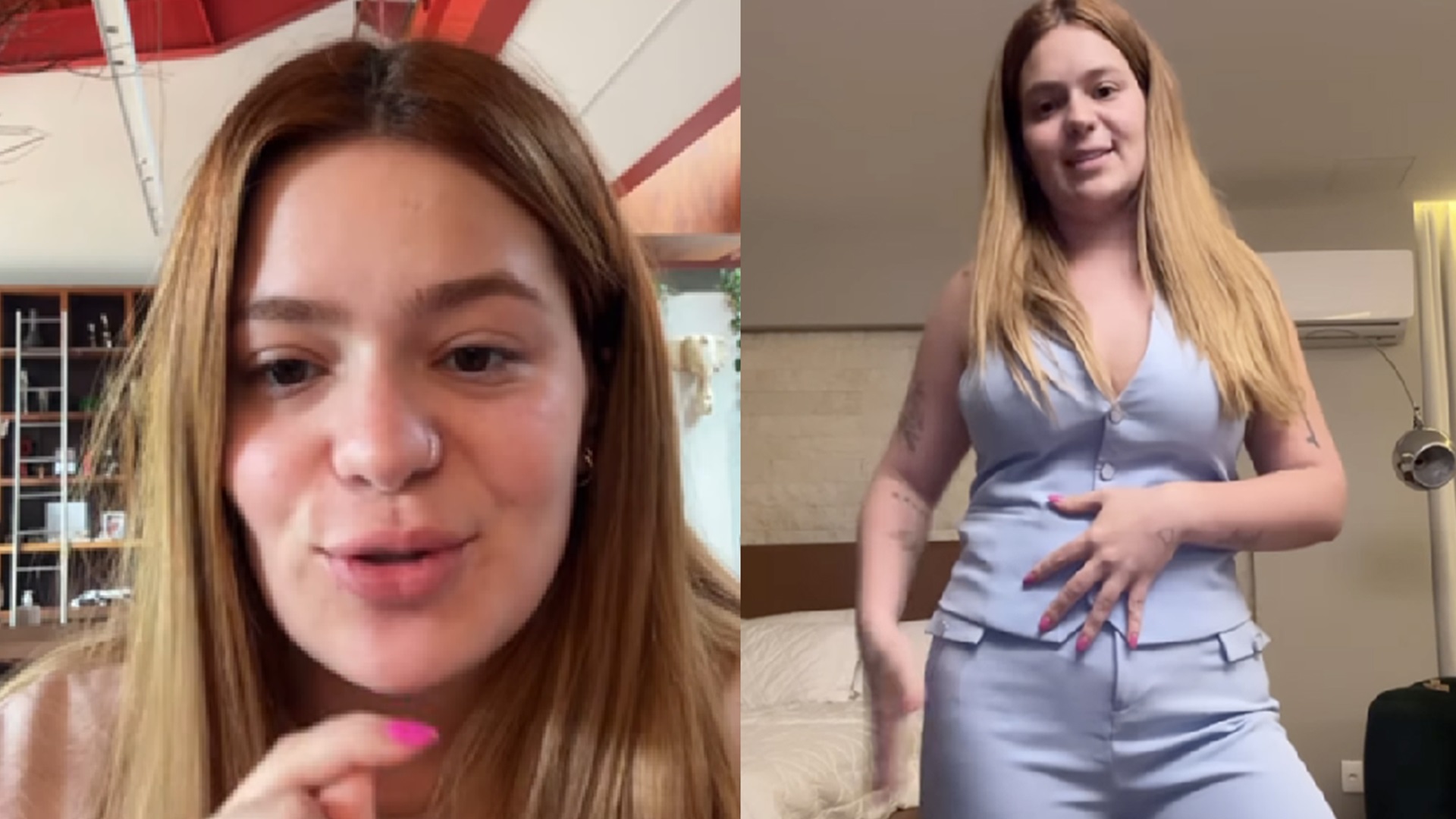 Viih Tube responde a comentários após revelar tamanho de sua calça: ‘Ficam chocadas’