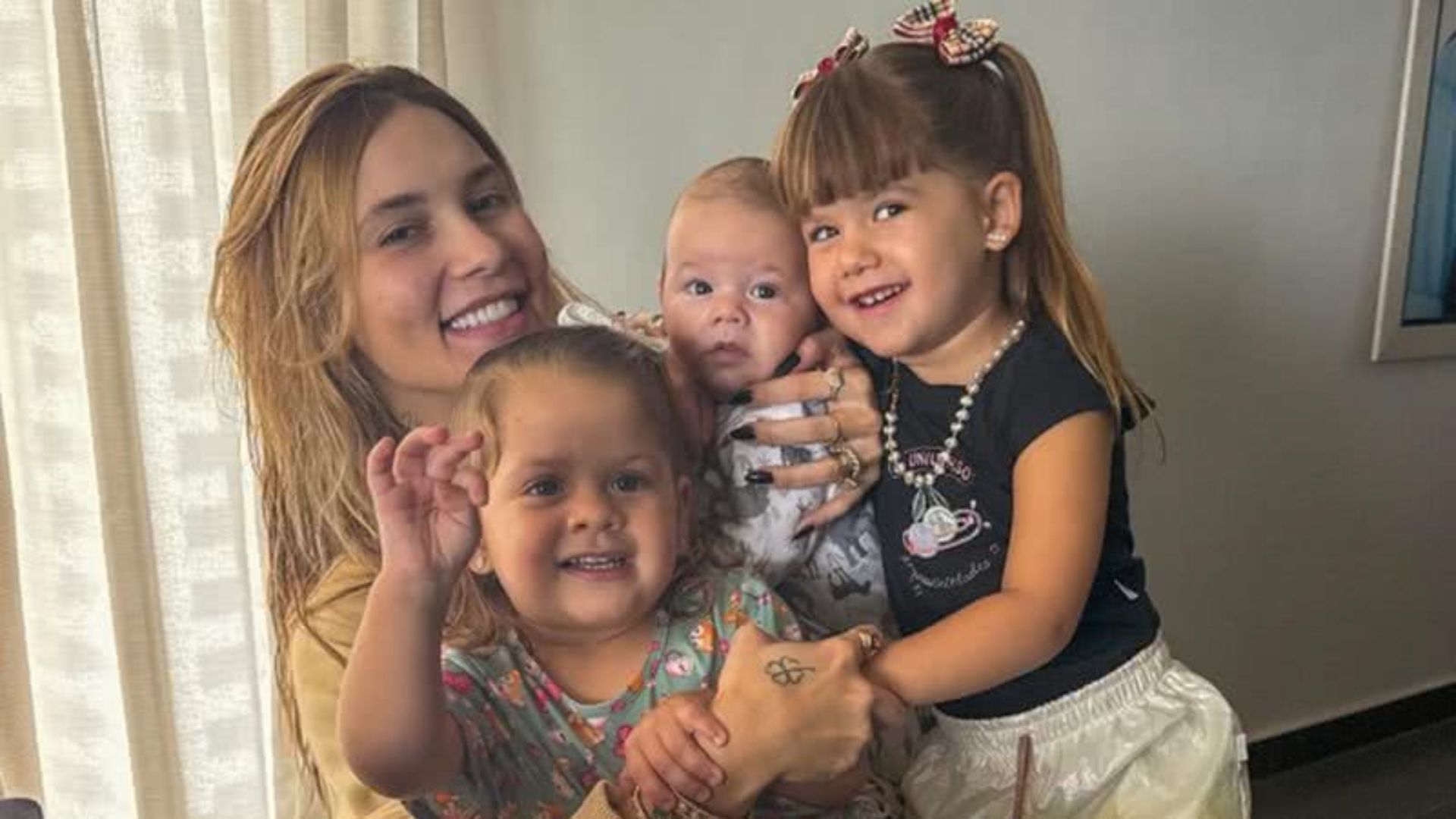 Mãe de três, Virginia abre o coração e fala sobre vontade de ter mais filhos