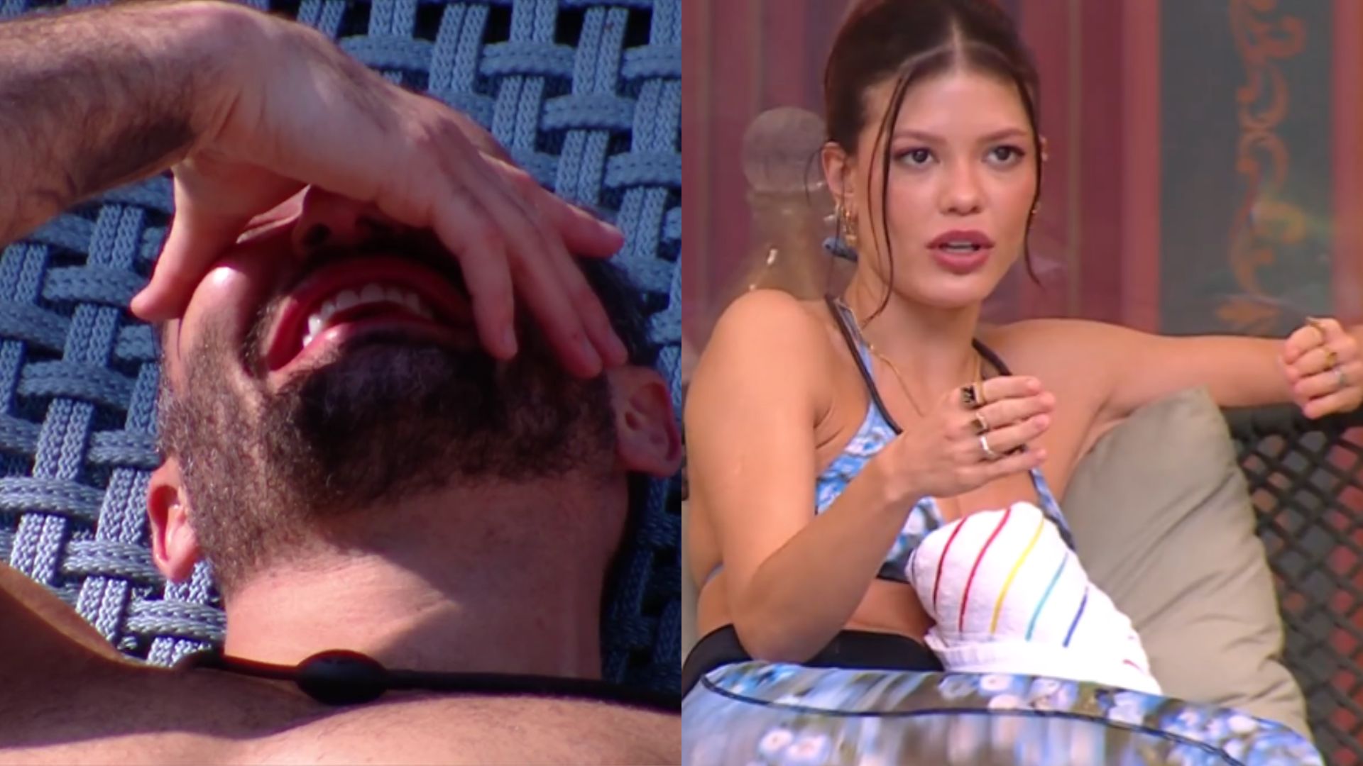 BBB 25: Vitória Strada faz comentário sobre Top 5 e arranca risadas de Diego Hypolito