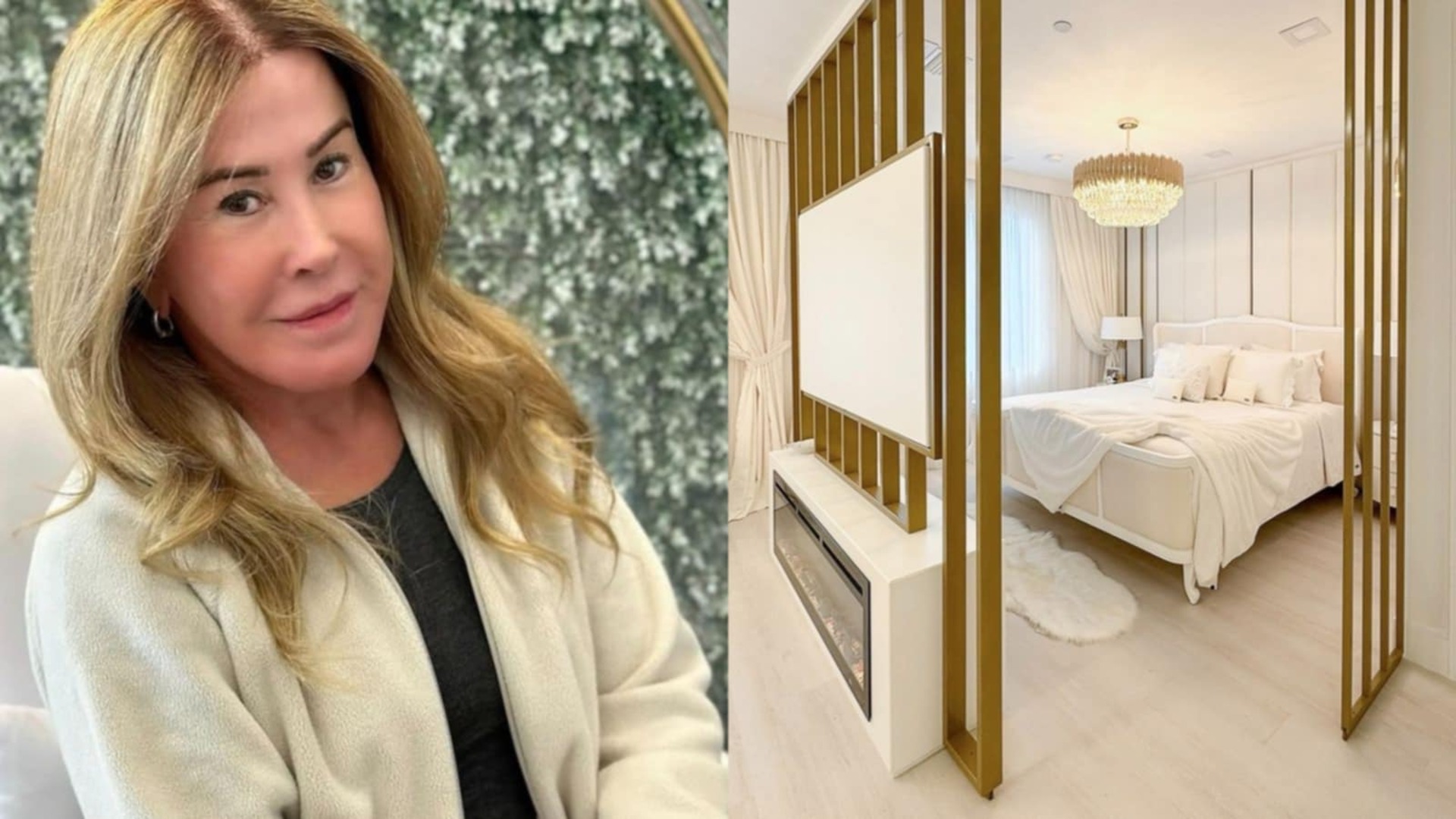 Puro luxo! Zilu Camargo exibe seu quarto com sala em mansão nos EUA; veja