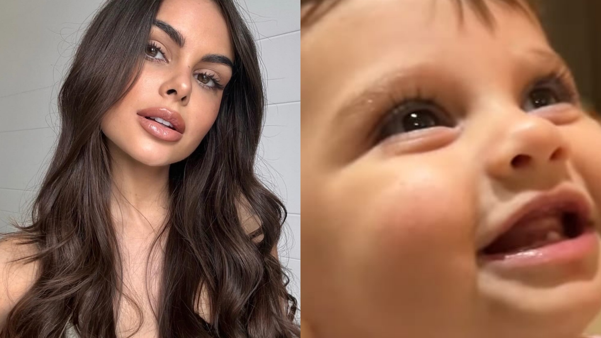 Amanda Kimberlly mostra momento fofo de Helena, sua filha com Neymar
