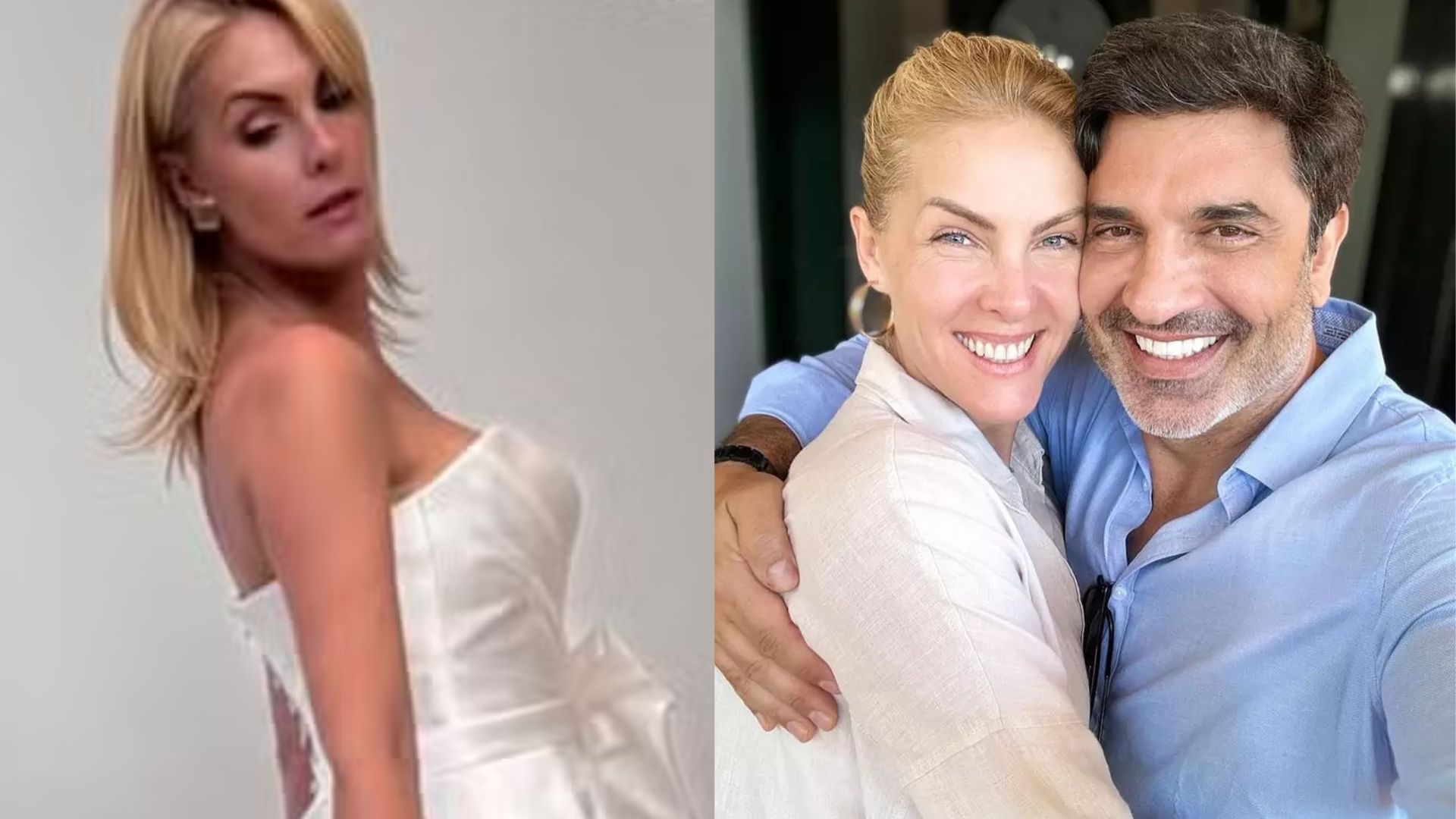 Ana Hickmann surge de vestido de noiva antes de casamento com Edu Guedes; veja!