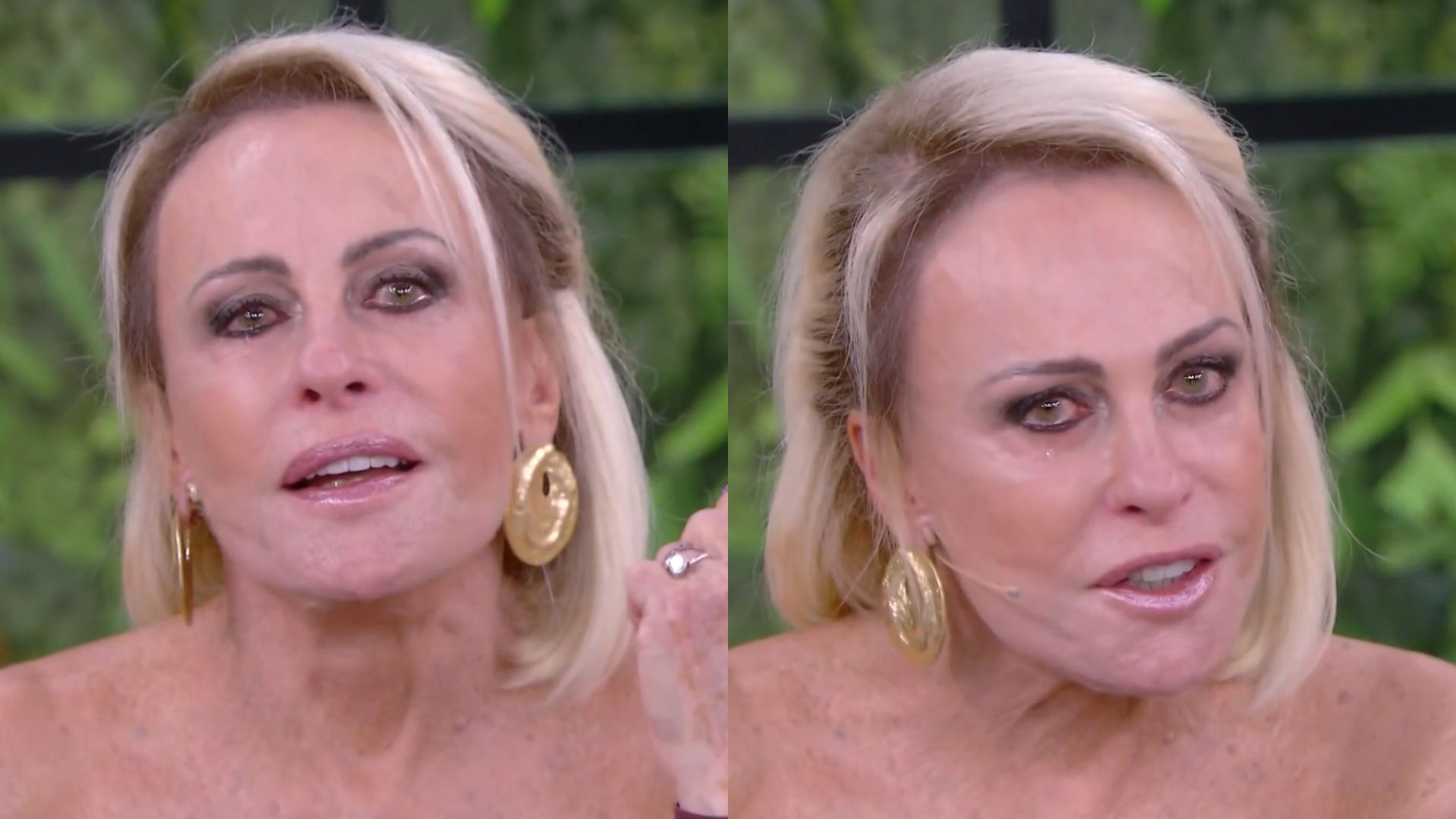 Ana Maria Braga se emociona ao vivo ao ler comentários sobre Liniker